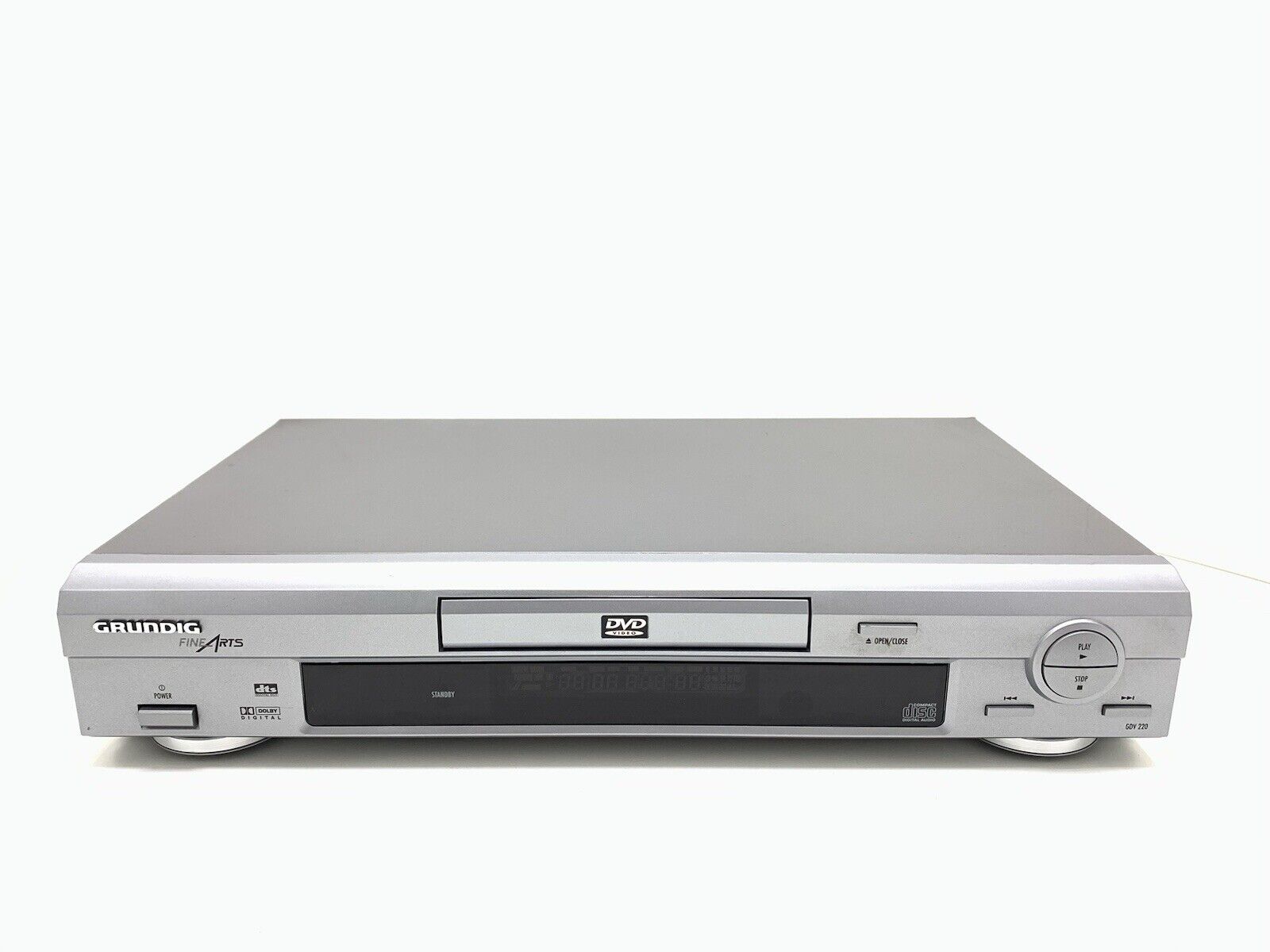GRUNDIG GDV 220 DVD CD/CD-RW/Video CD/MP3 MULTI REGION Vintage Remote Good Look