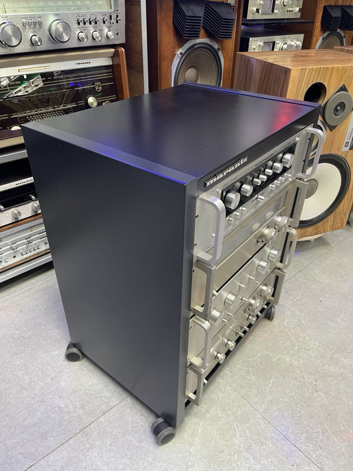 Marantz Original Audio Rack 19 " Rare Vintage 70's Perfect Like Sansui PIONEER