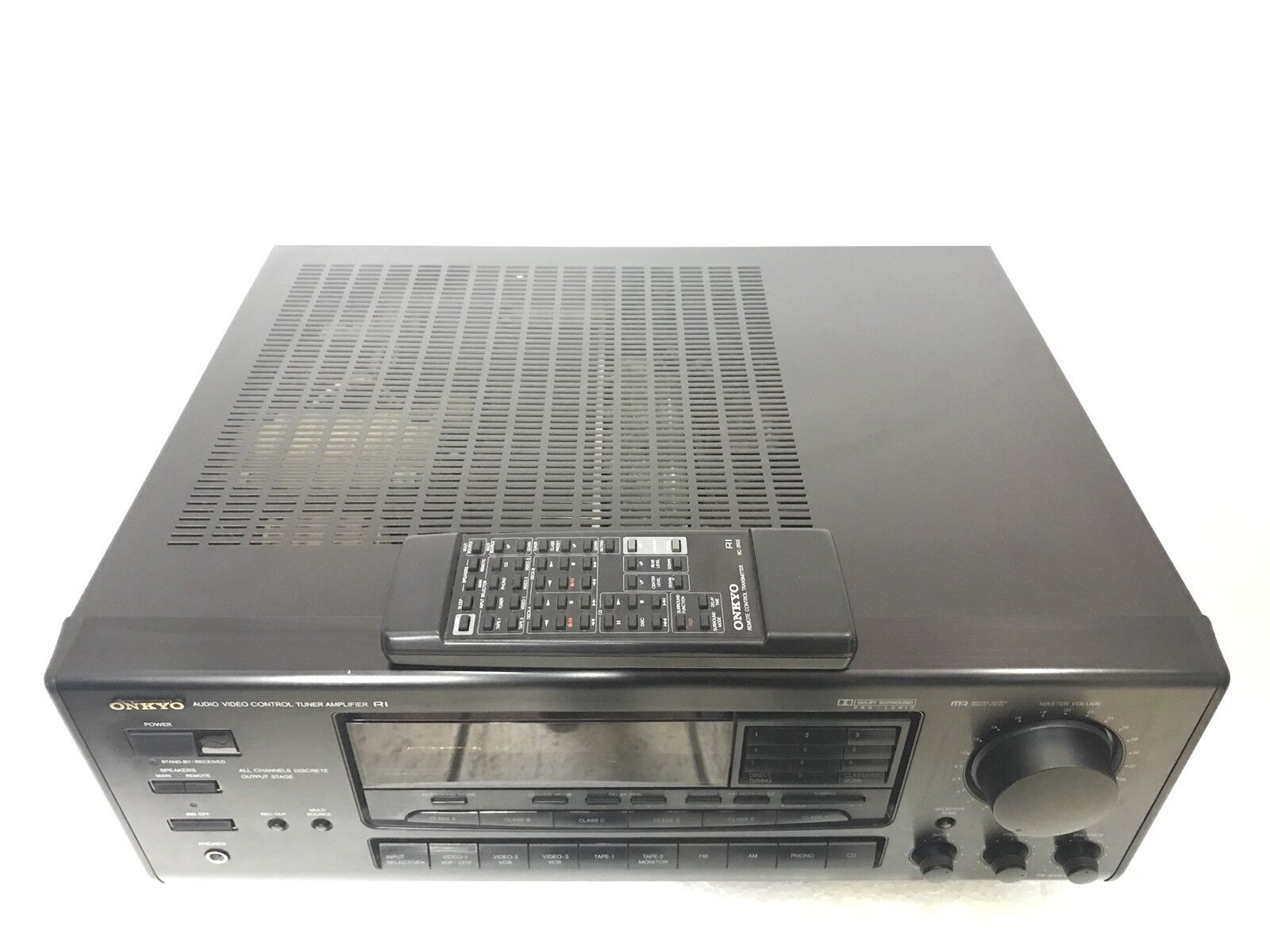 ONKYO TX-SV515PRO 5 Channel AUDIO VÍDEO Receiver 290 Watts Vintage 1993 Like New