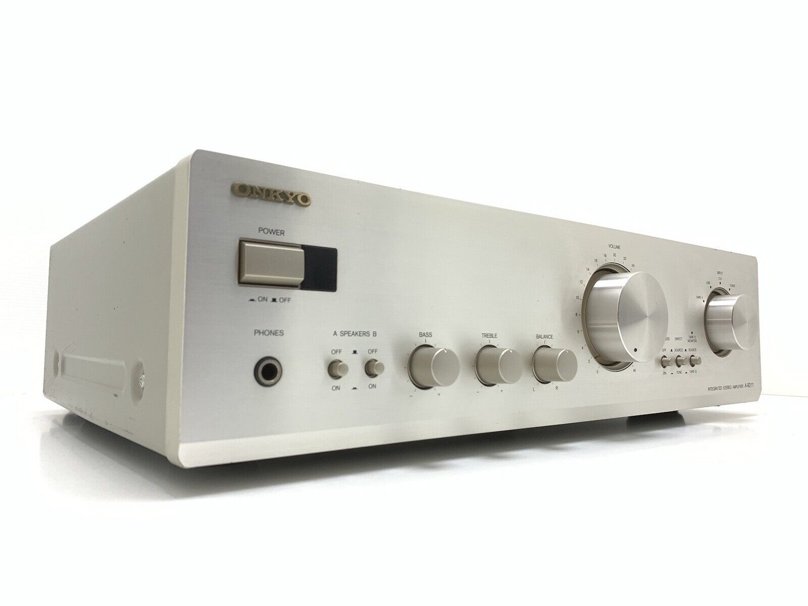 ONKYO A-9211 Integrated Stereo Amplifier 80 W RMS Vintage 1997 Hi Fi Good Look