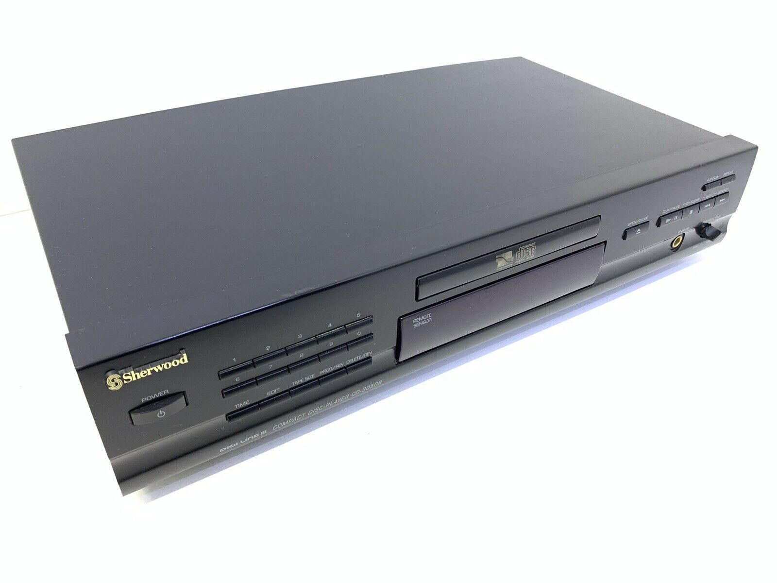 SHERWOOD CD-3050R Compact Disc Player High End 1 Bit Vintage Working Good Look