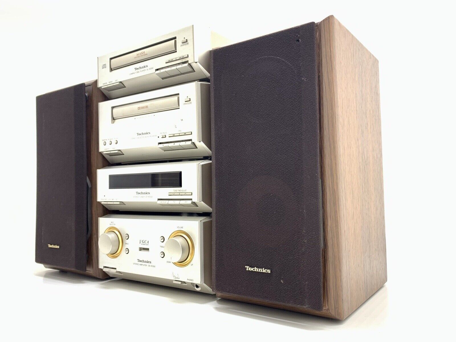 TECHNICS Amplifier SE-HD350 Tuner ST-HD350 Deck RS-HD350 CD SL-HD350 Sp SB-HD350