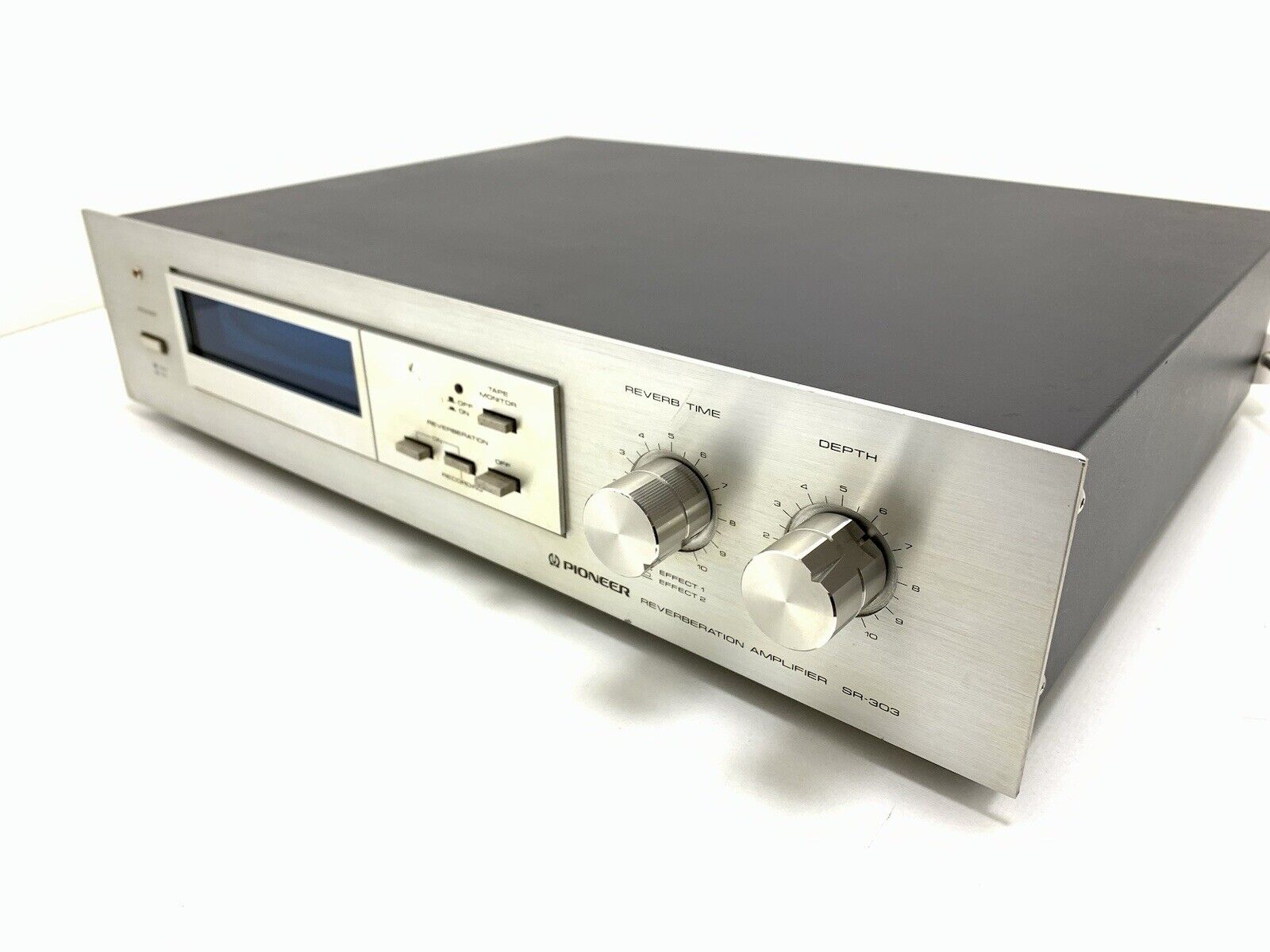 PIONEER Stereo REVERBERATION AMPLIFIER SR-303 Vintage 1980 Work PERFECT GoodLook