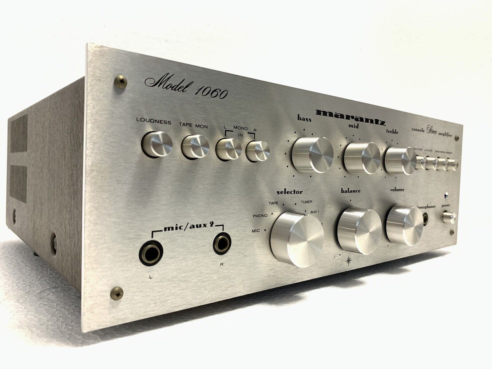MARANTZ 1060 Stereo Integrated Amplifier Vintage 1971 WORK PERFECT Like New