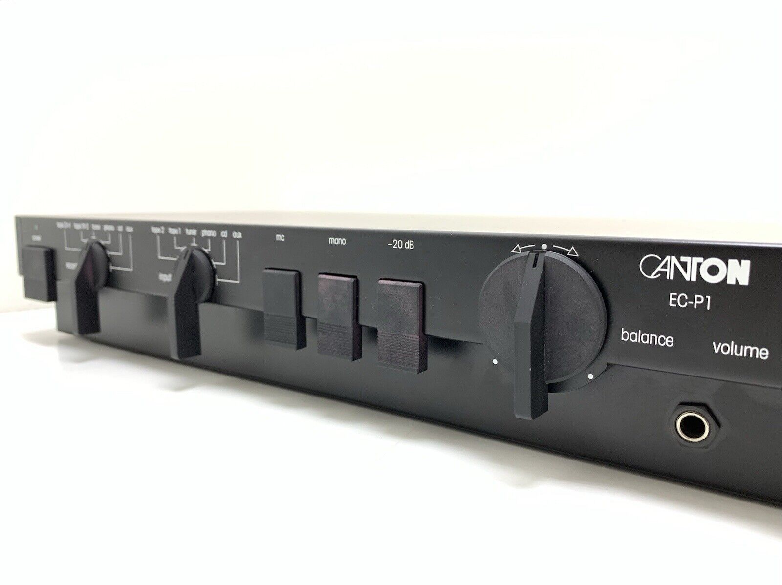 CANTON EC P1 Stereo Control Pre Amplifier Vintage High End WORK Perfect GoodLook
