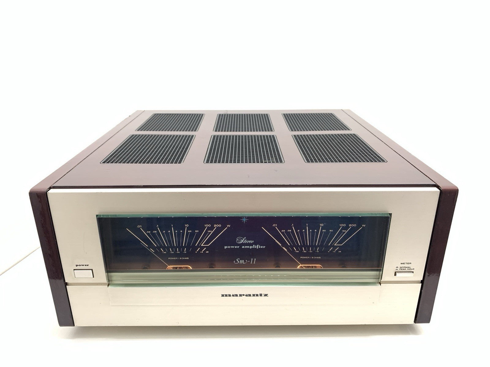 MARANTZ SM 11 Stereo Power Amplifier Vintage 1984 Hi End 200+200 W RMS Good Look