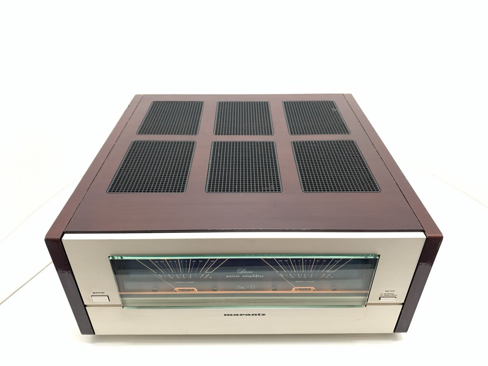 MARANTZ SM 11 Stereo Power Amplifier Vintage 1984 Hi End 200+200 W RMS Good Look