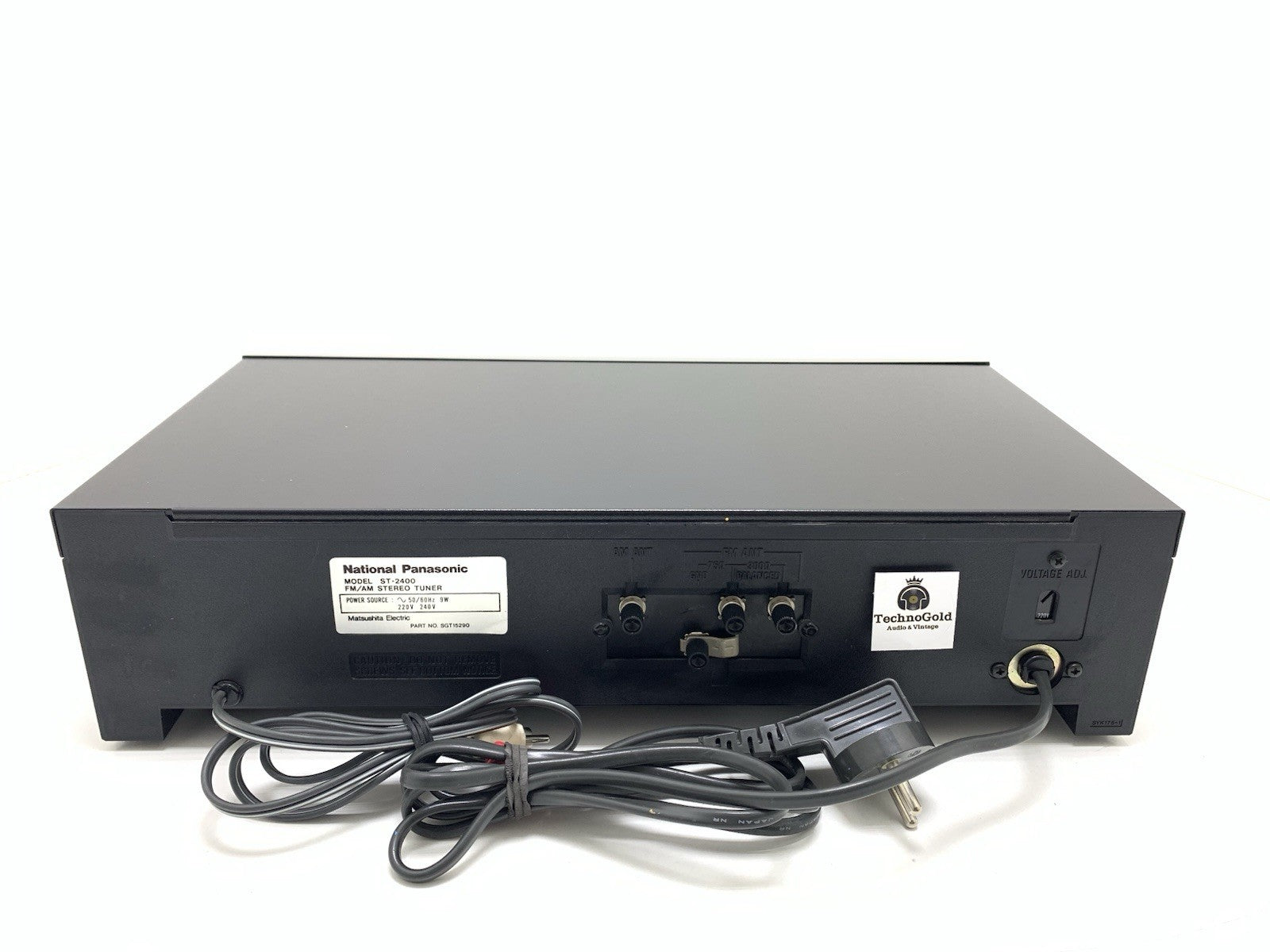 NATIONAL PANASONIC ST 2400 AM/FM Stereo Tuner Vintage 1974 Work Good Look
