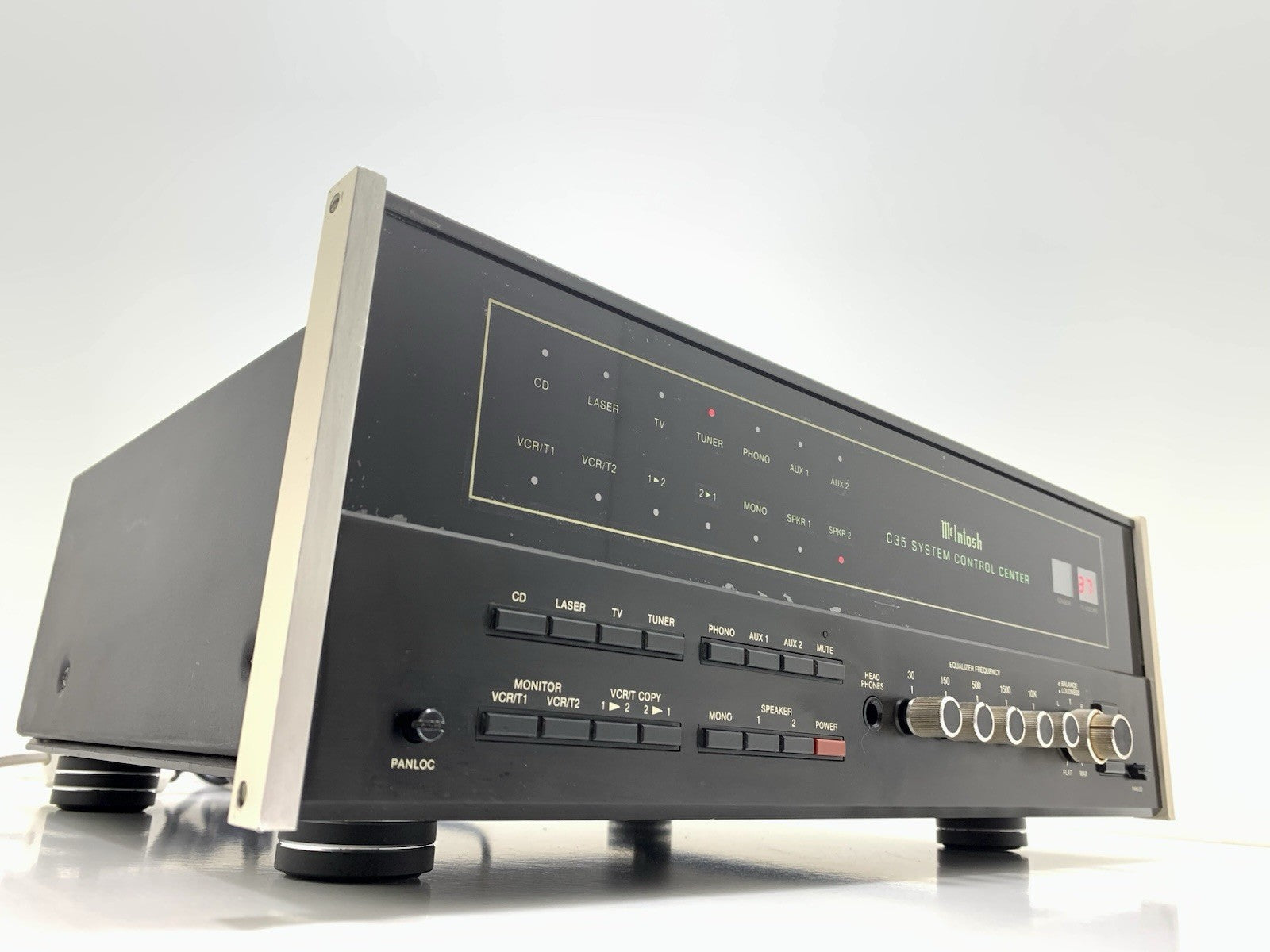 McINTOSH C 35 System Control Center Stereo Pre Amplifier Vintage WORK Good Look