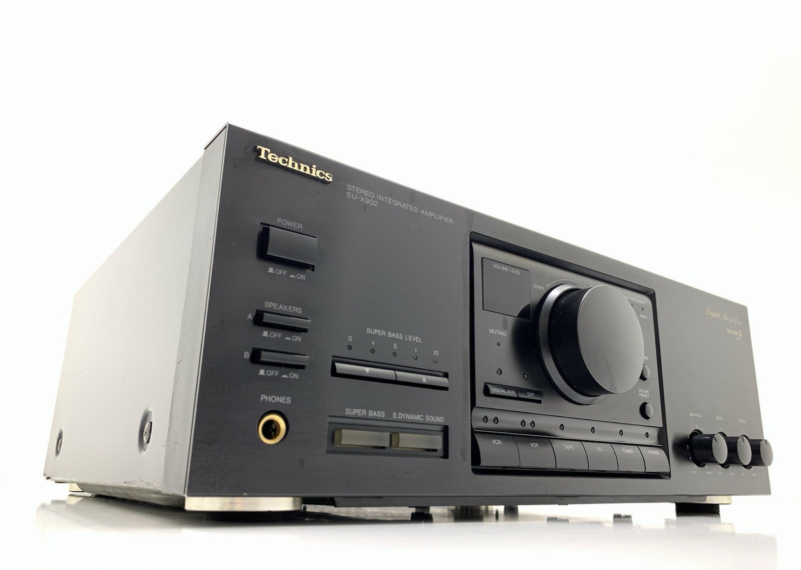 TECHNICS SU X902 Stereo Integrated Amplifier 2X 100W RMS Vintage Work GOOD LOOK