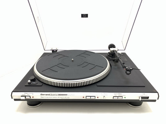 GARRARD DDQ 650 Turntable Direct Drive 2 Speeds Semi Automatic Vintage Good Look