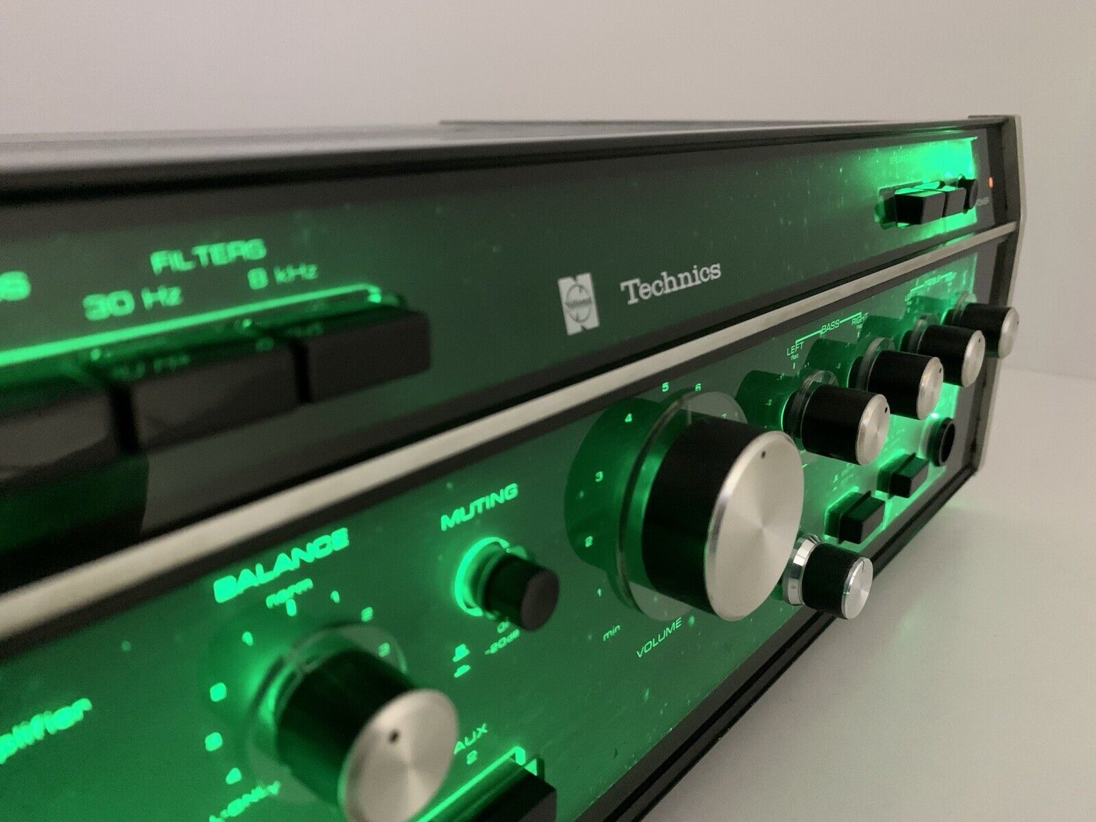 TECHNICS SU 50A Stereo Integrated Solid State Amplifier Vintage 1969 GOOD LOOK