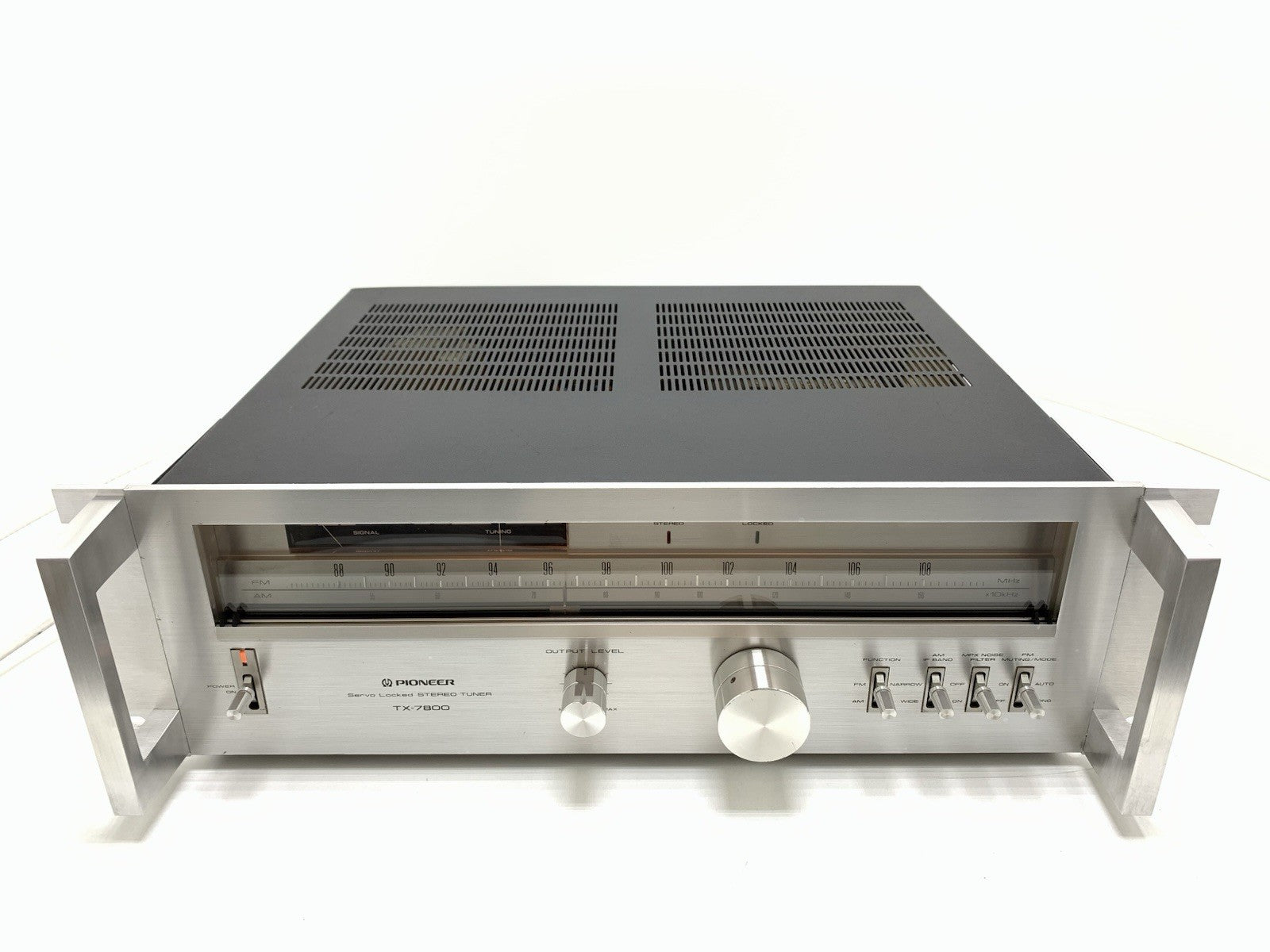 PIONEER TX 7800 AM/FM Stereo Tuner Rack Handless 19" Vintage 1979 WORK Good Look