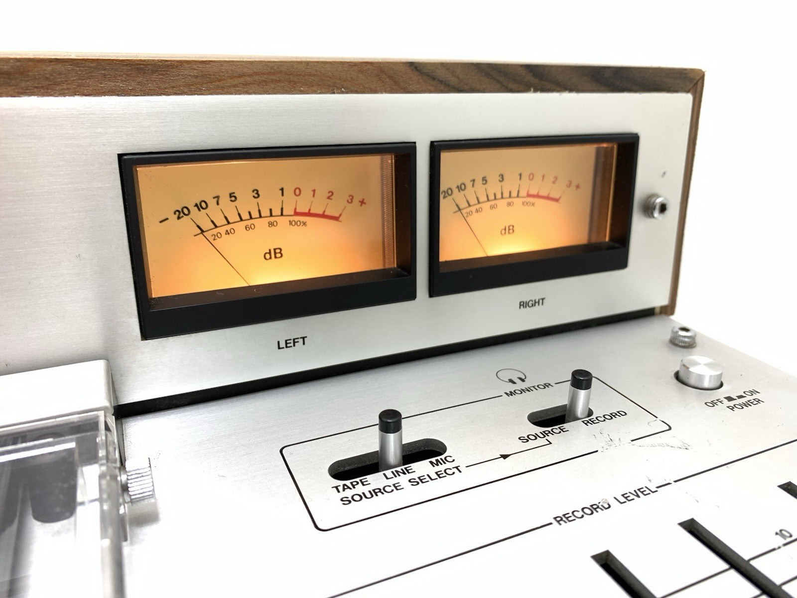 CLARION MD 8181A Stereo RARE Doble Cassette Tape Deck Vintage WORK Good Look