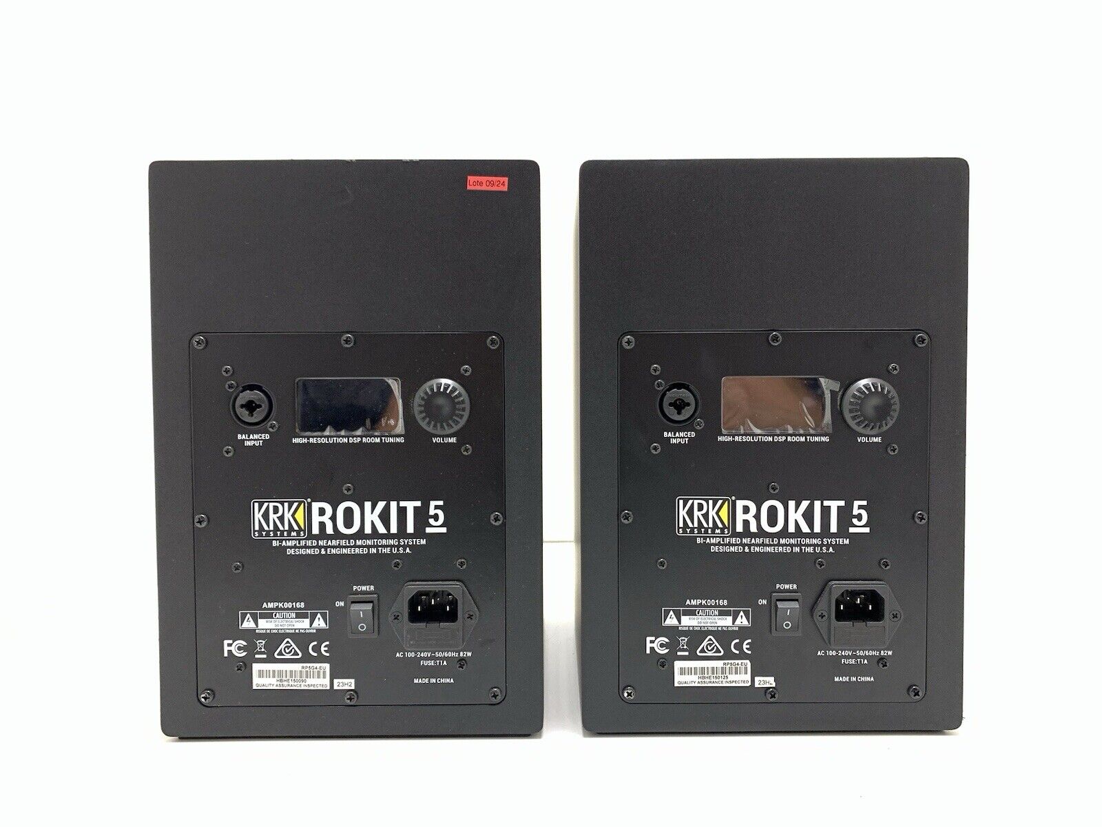 KRK ROKIT RP5 G4 ACTIVE 2 Speakers Studio Monitor 2 Way 55 Watts Work GOOD LOOK