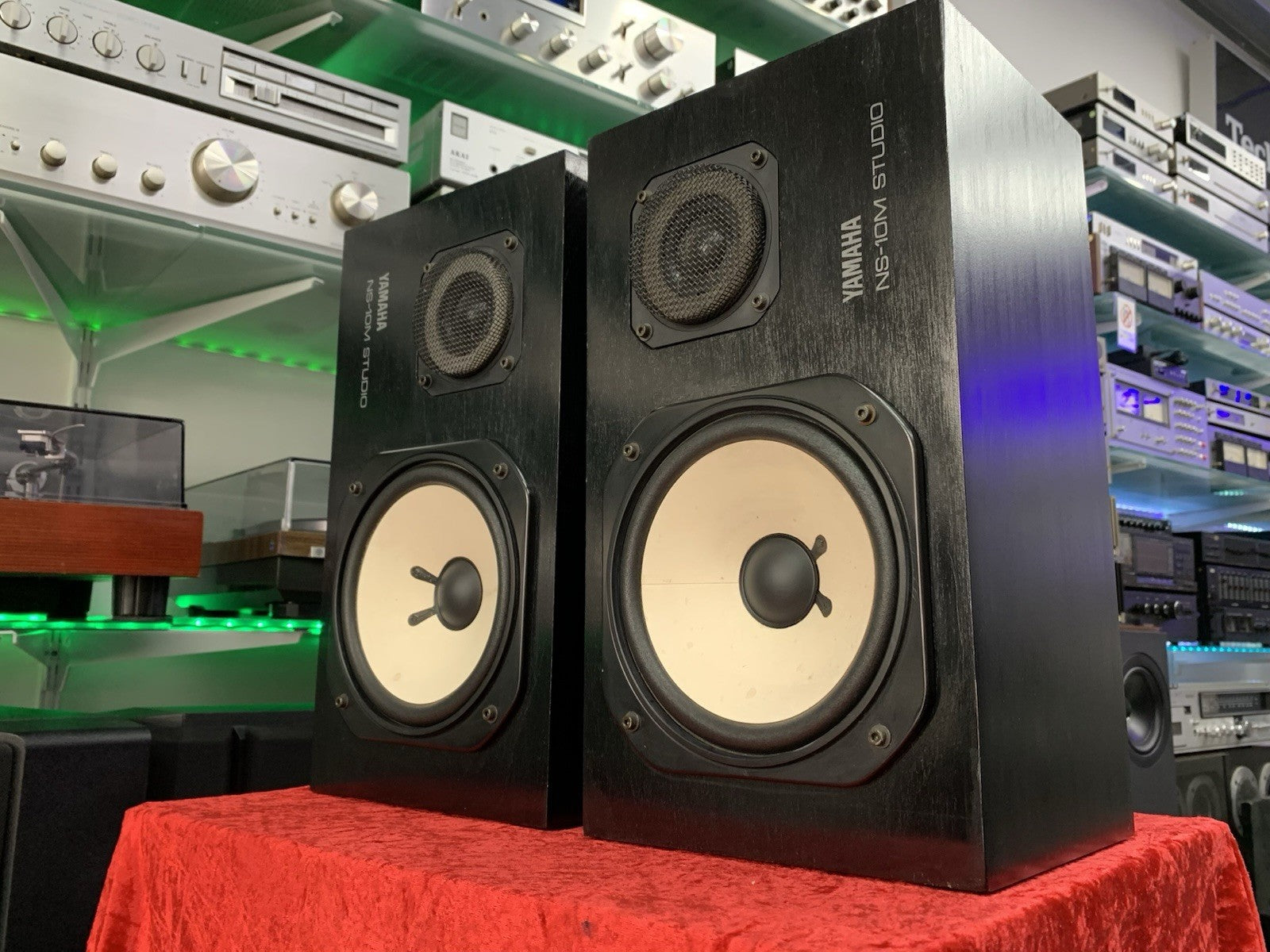 YAMAHA NS 10M Studio Monitor Original Reference Vintage Speakers Work Good Look