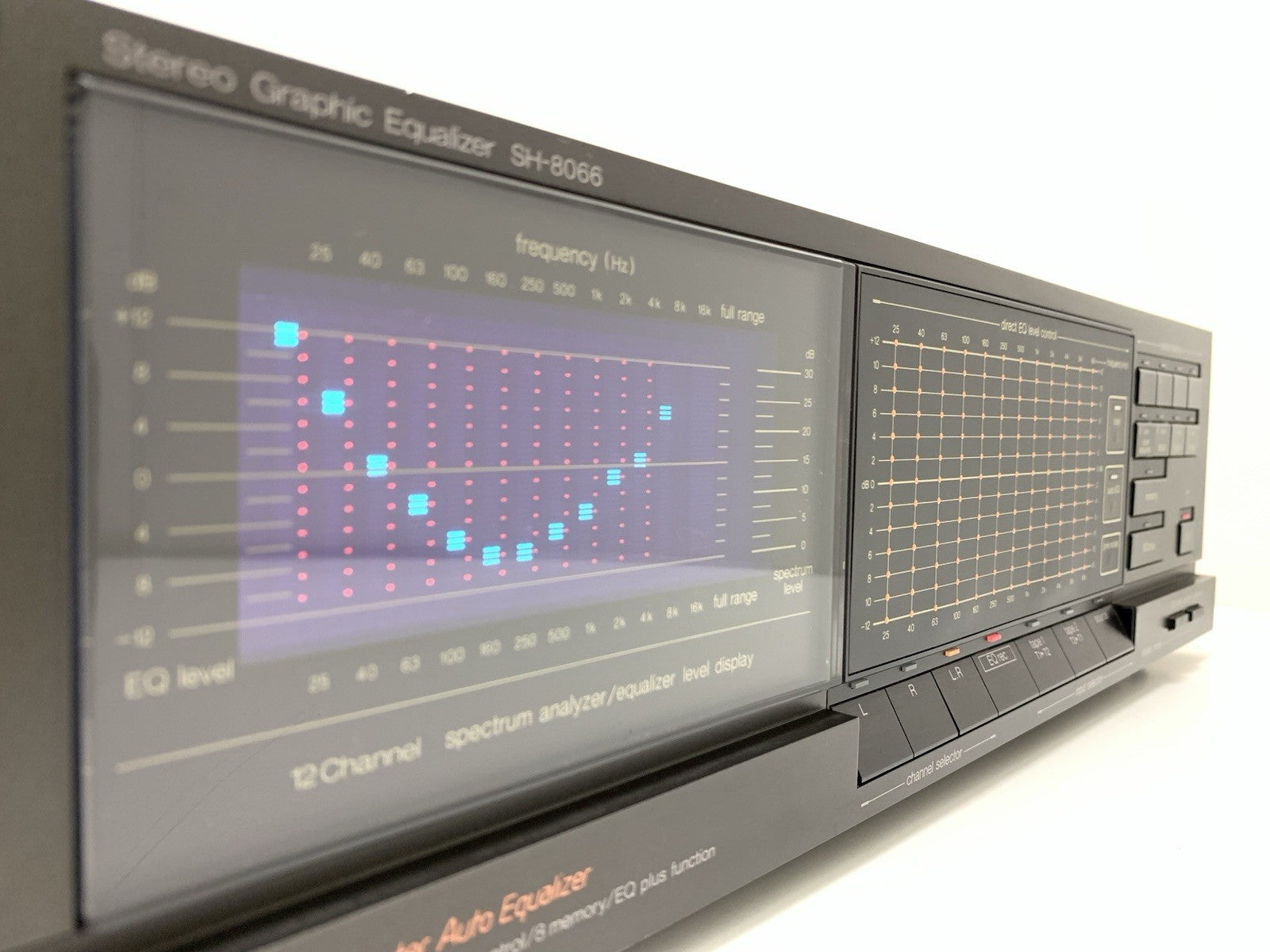 TECHNICS SH 8066 Stereo Graphic Equalizer Spectrum Analyzer Vintage 1984 GodLook