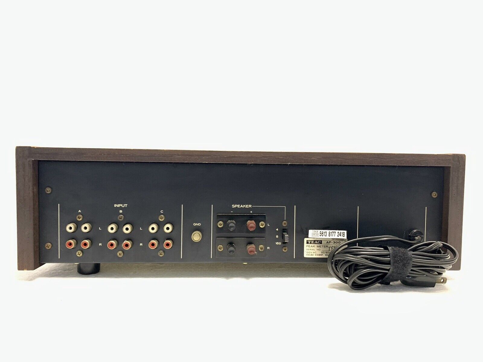 TEAC AP-300 Very RARE Peak Meter Unit Vintage 1975 Hi End WORK Perfect Like New