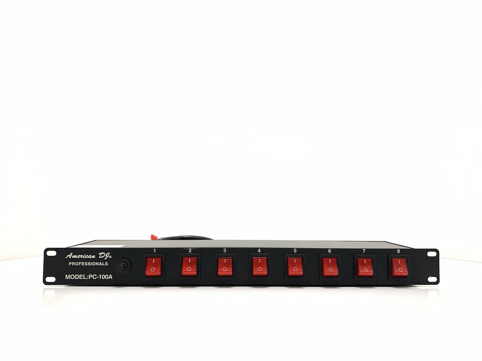 ADJ American DJ PC-100A 8-Switch ON/OFF Lighting A/C Power Center 120V/60Hz RACK