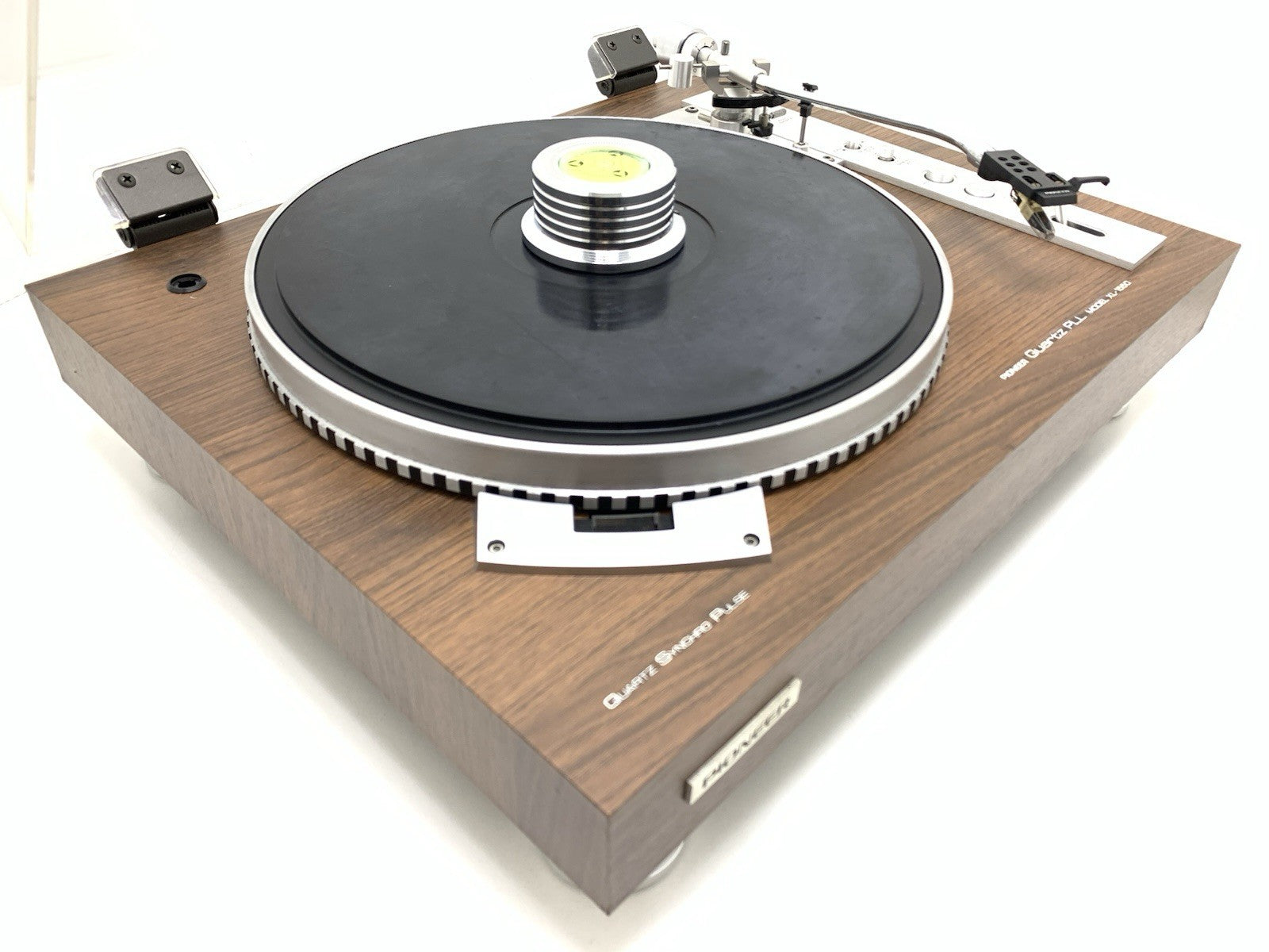 PIONEER XL 1550 Turntable Direct Drive Manual Quartz Vintage 1976 WORK Good Look