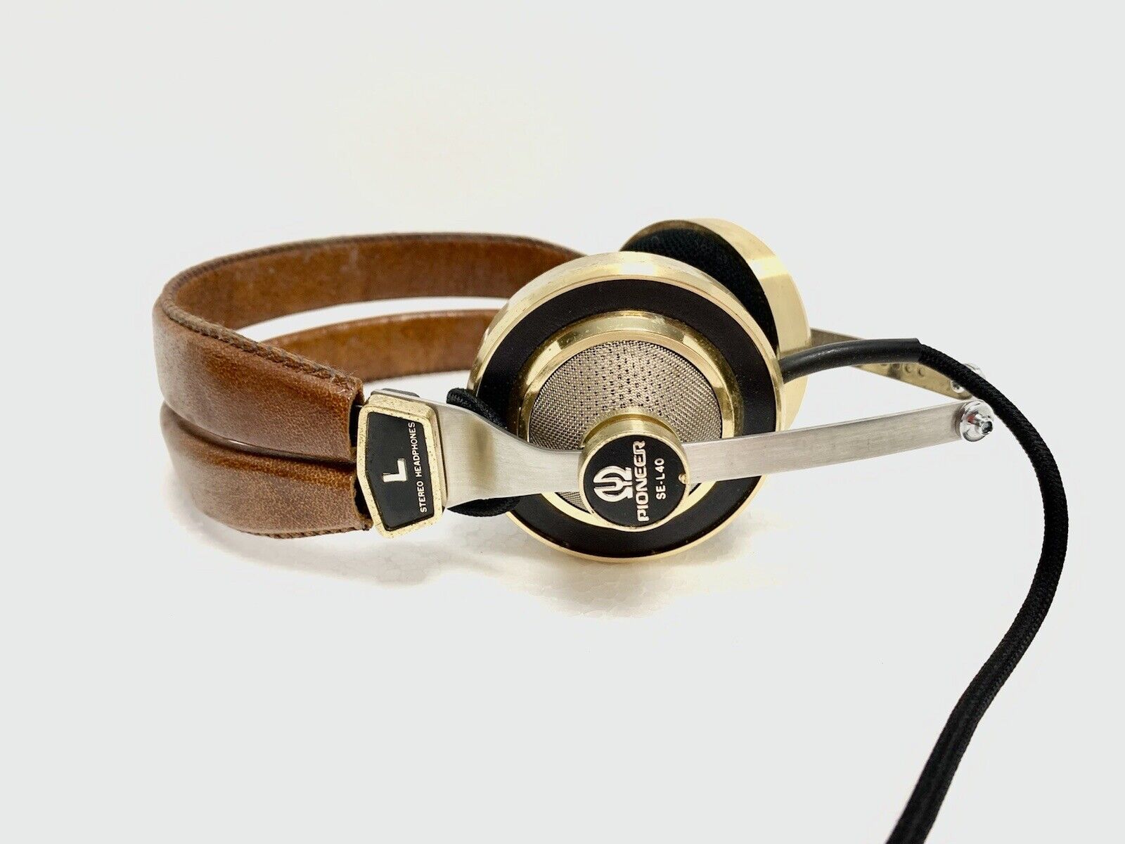 PIONEER SE-L40 Very Rare Headphones Vintage 1972 Good Look Hi End Work Perfect