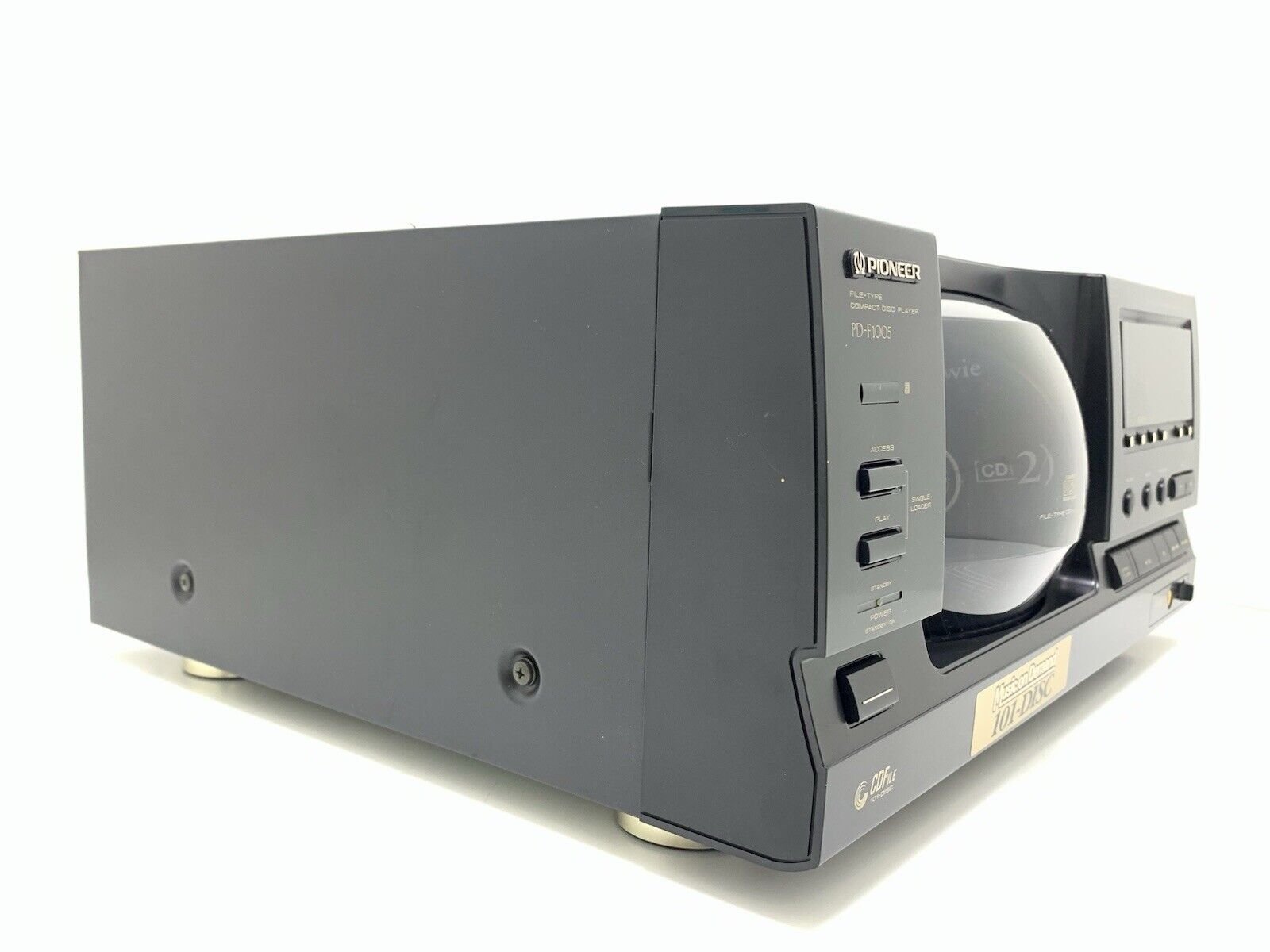 PIONEER PD F1005 Compact Disc 101 CDs Multi Player Vintage 1996