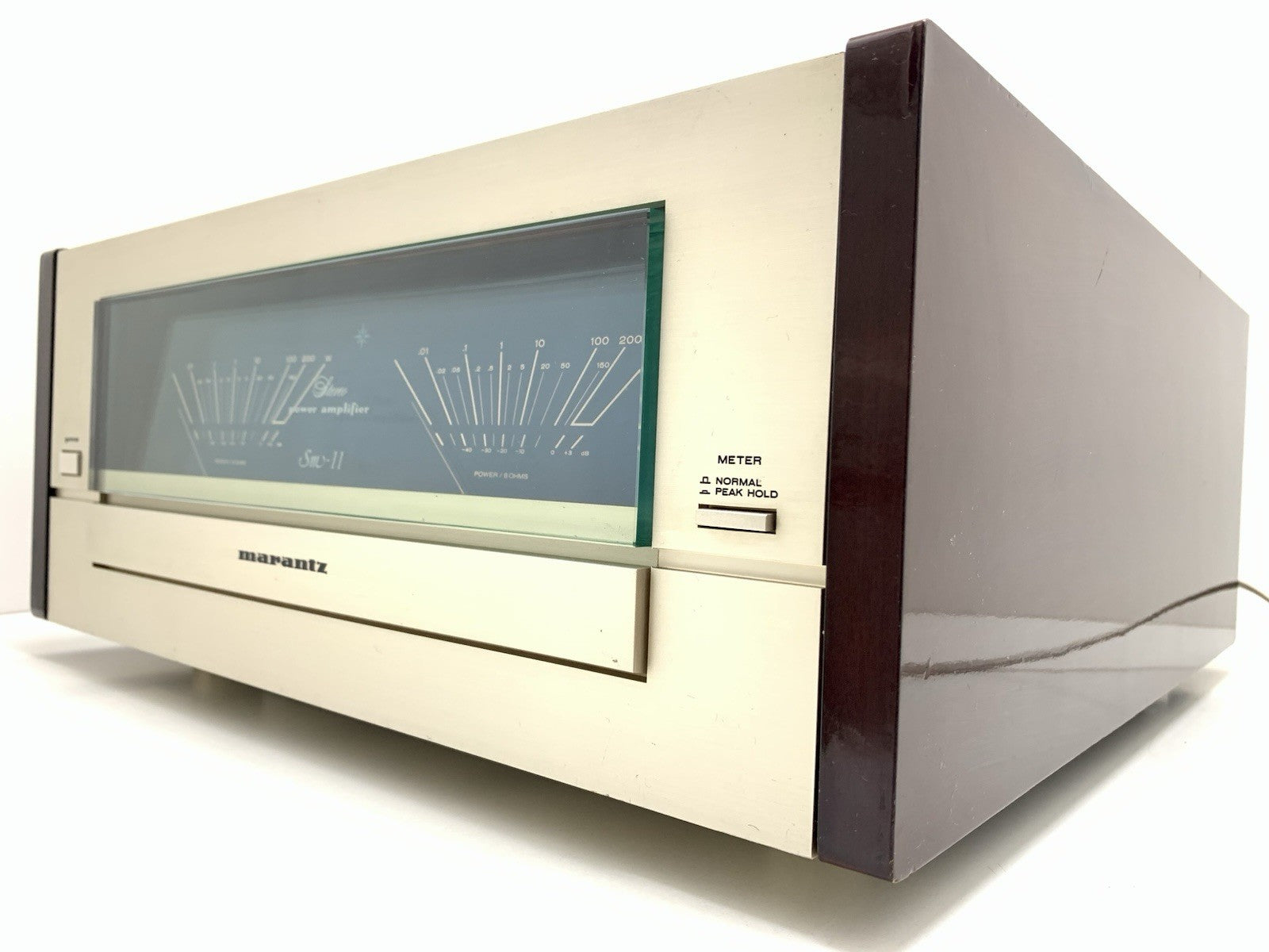 MARANTZ SM 11 Stereo Power Amplifier Vintage 1984 Hi End 200+200 W RMS Good Look