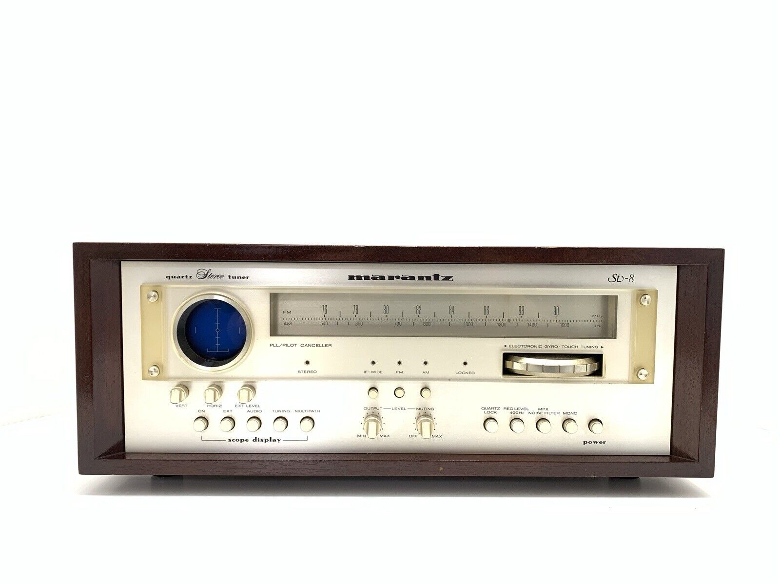 MARANTZ ST 8 AM/FM Quartz Stereo Audio Scope Tuner Vintage 1980