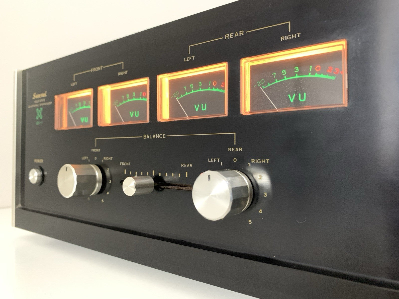SANSUI QS 1 Synthesizer Quadraphonic Decoder Pre Amplifier 4Ch Vintage 1971 WORK