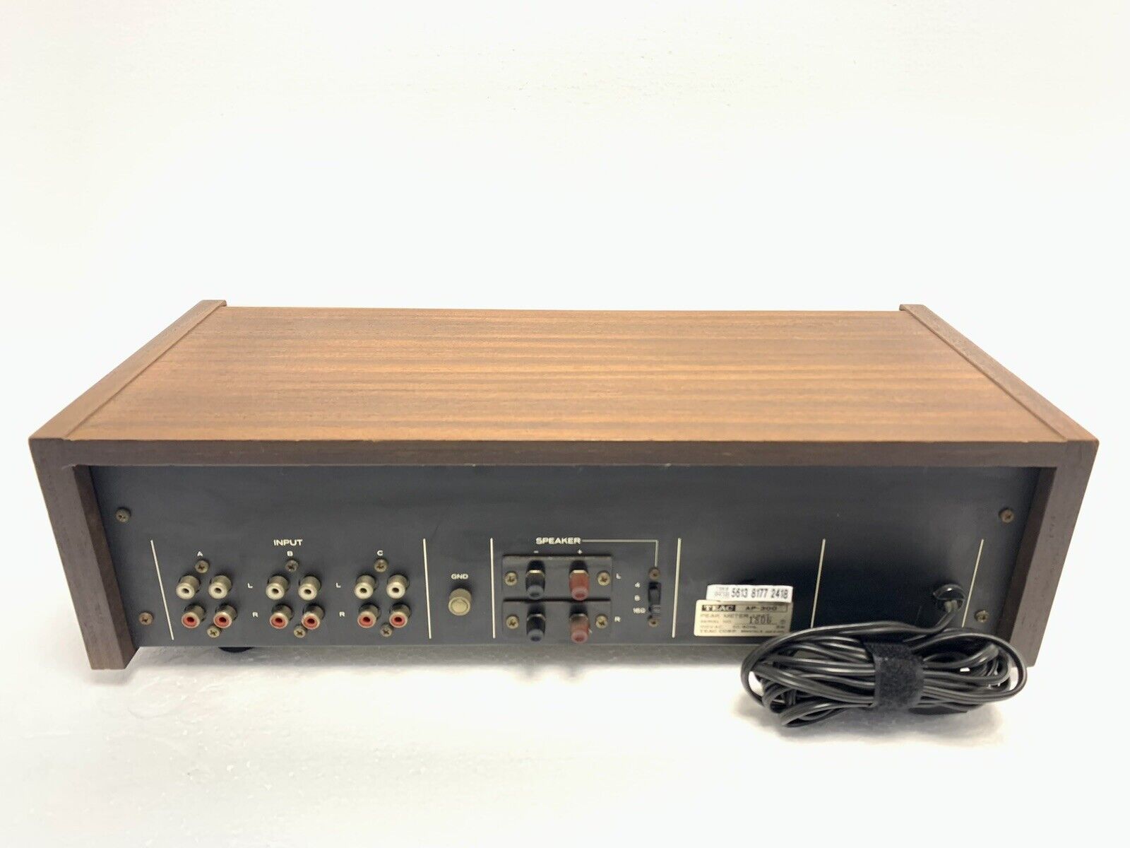 TEAC AP-300 Very RARE Peak Meter Unit Vintage 1975 Hi End WORK Perfect Like New