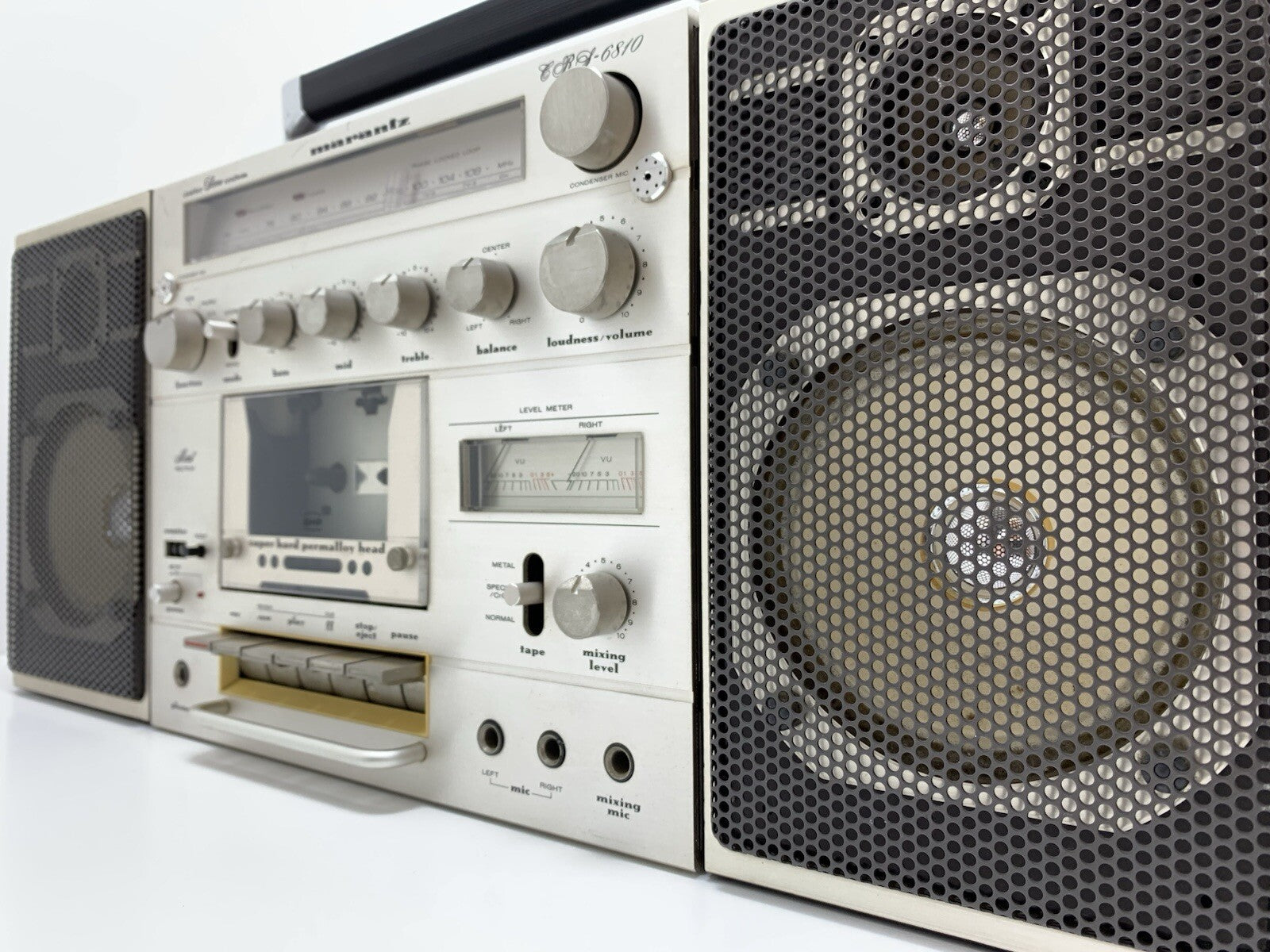 MARANTZ CRS 6810 RARE BOOMBOX STEREO Radio Cassette Vintage 1980