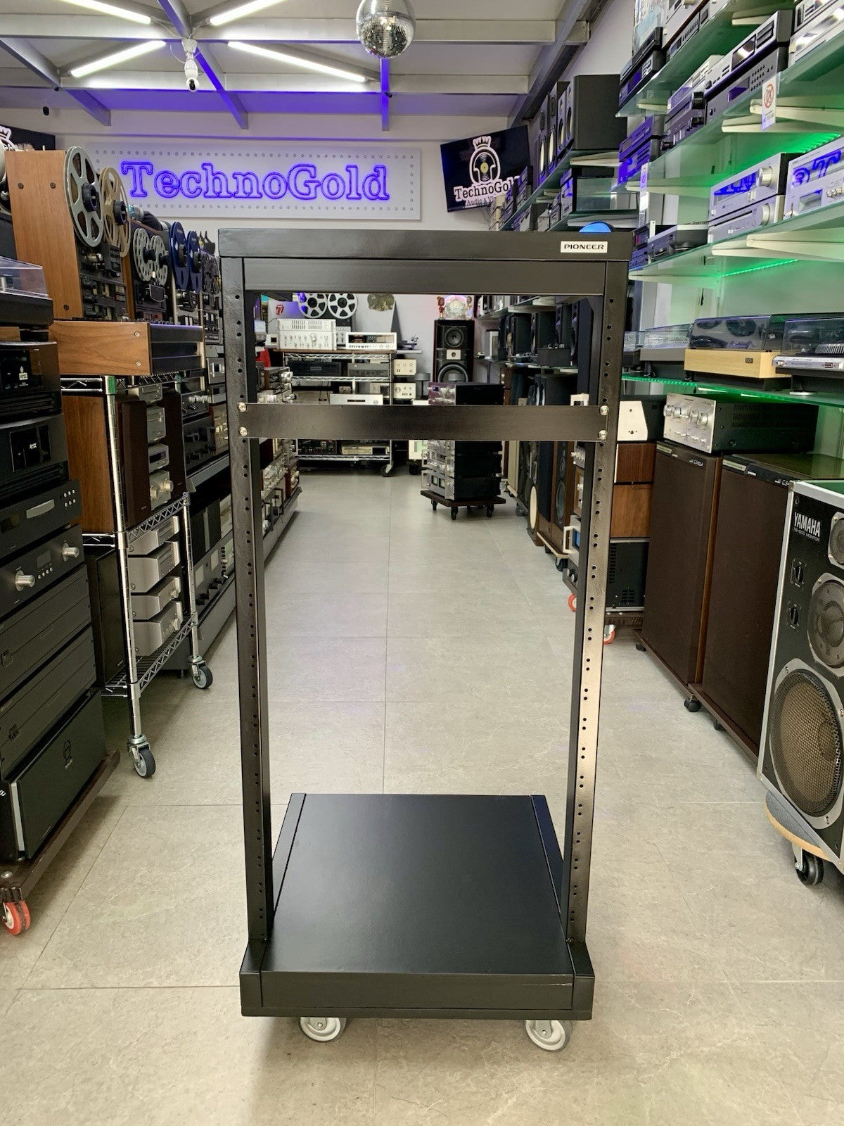 PIONEER JA-R2S BLACK SPEC Audio Rack 19" Wheeels (Replica 1:1) 21 Rack Units NEW