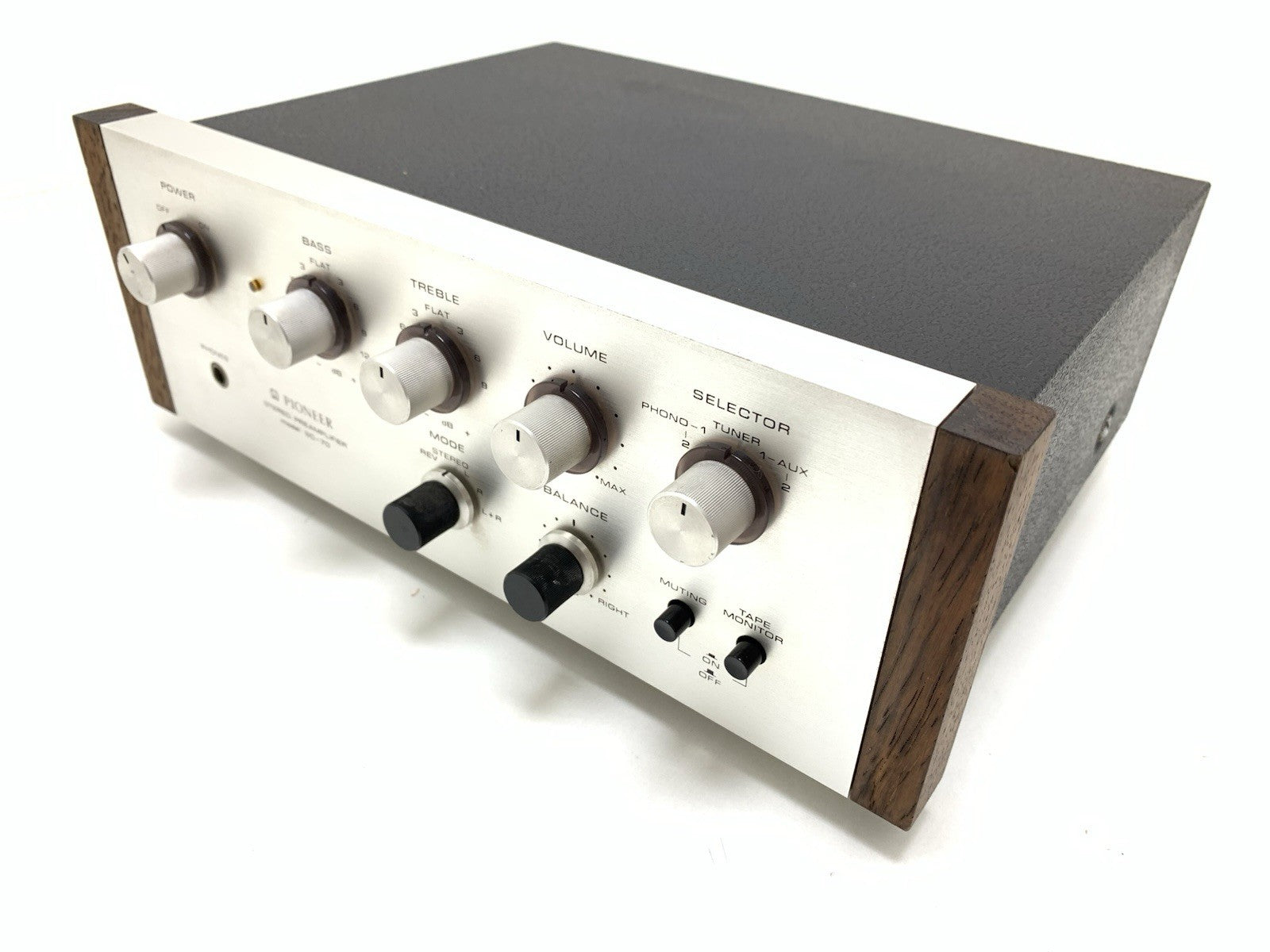 PIONEER Model SC 70 / SC-700 Stereo Pre Amplifier Vintage 1969 WORKING Good Look