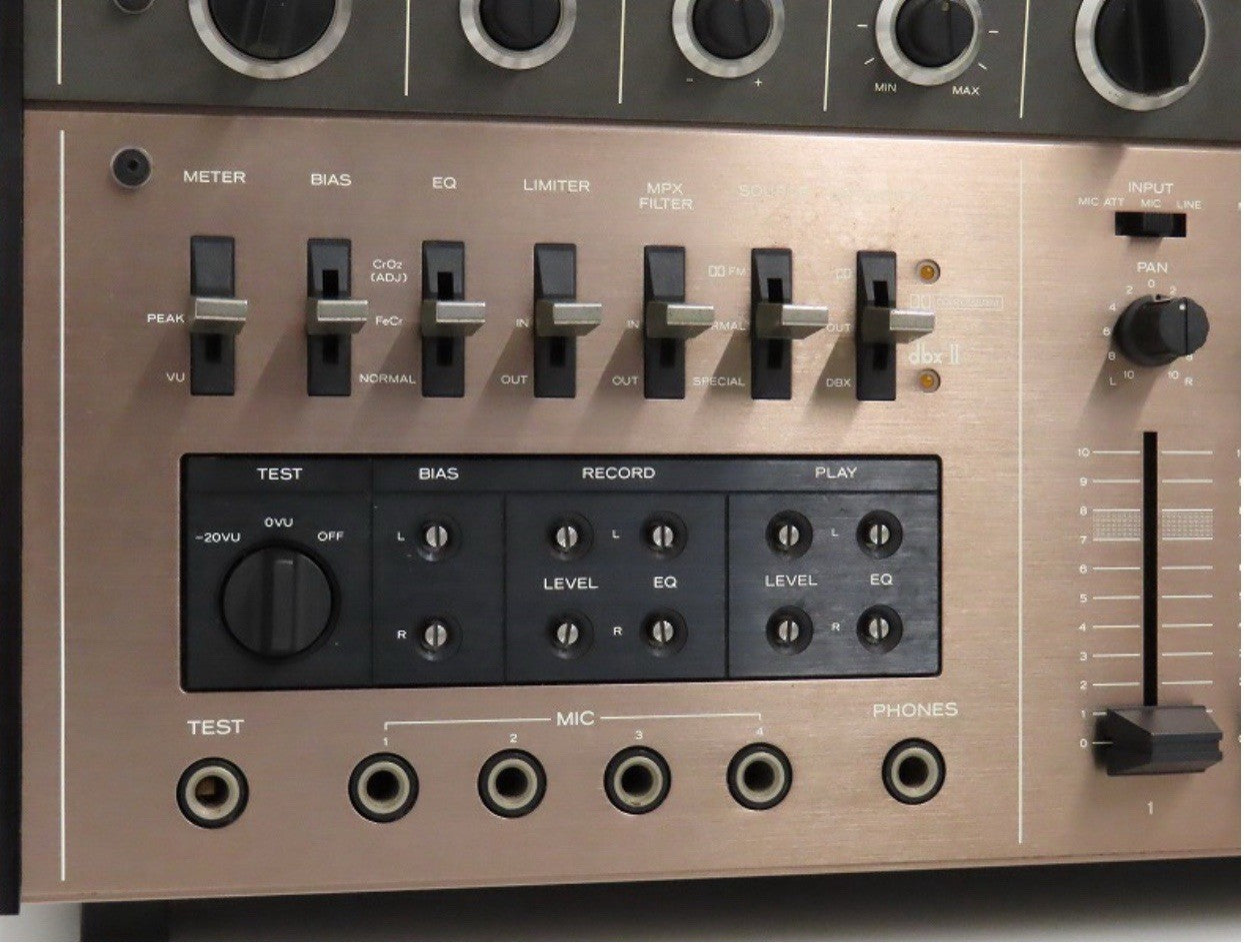 TEAC A 860 ESOTERIC 3 Head 3 Motor Stereo Tape Deck RARE Vintage WORK Good Look