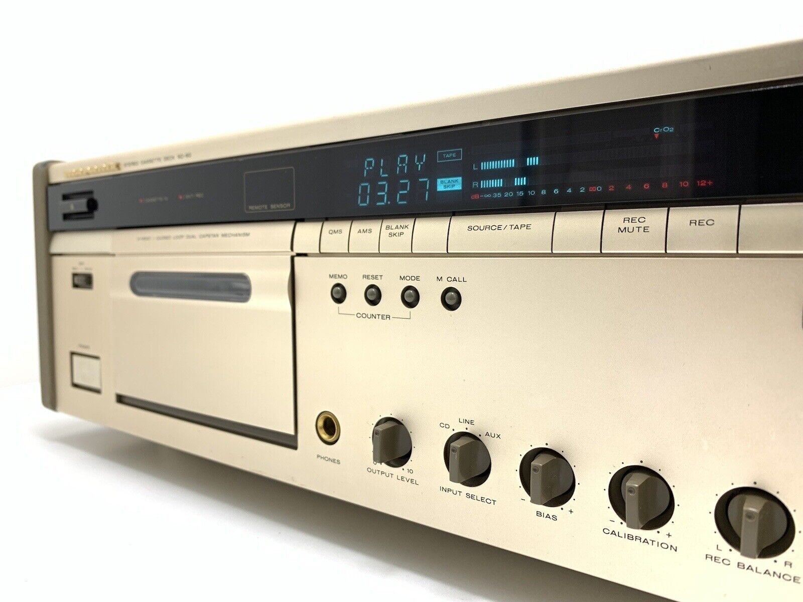 MARANTZ SD 60 Stereo Cassette Deck 3Head HXPro Vintage 1989 HiEnd WORK Good Look