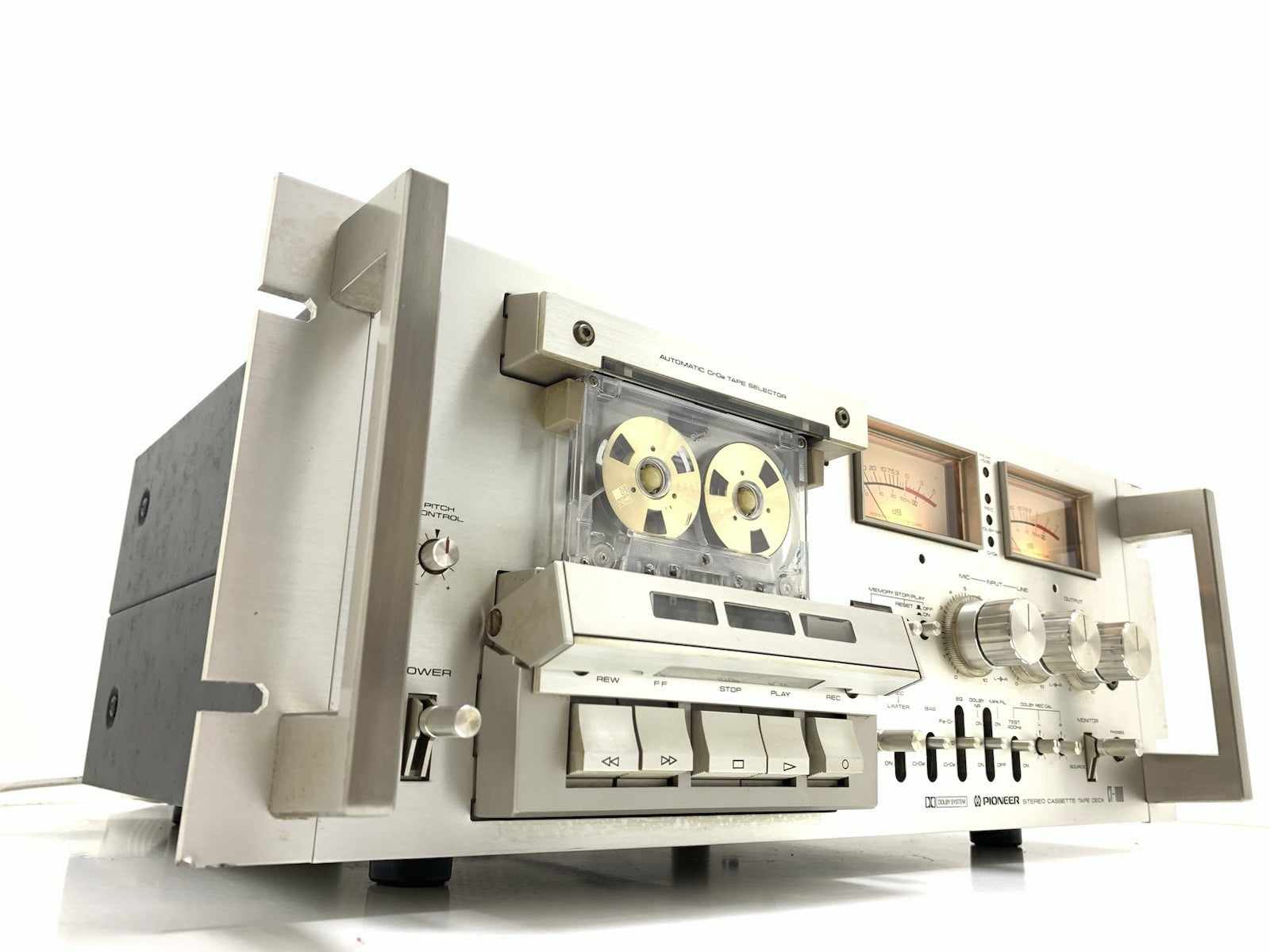PIONEER CT 1000 CT-F1000 RACK 3 Head Stereo Tape Deck Vintage WORK Good Look