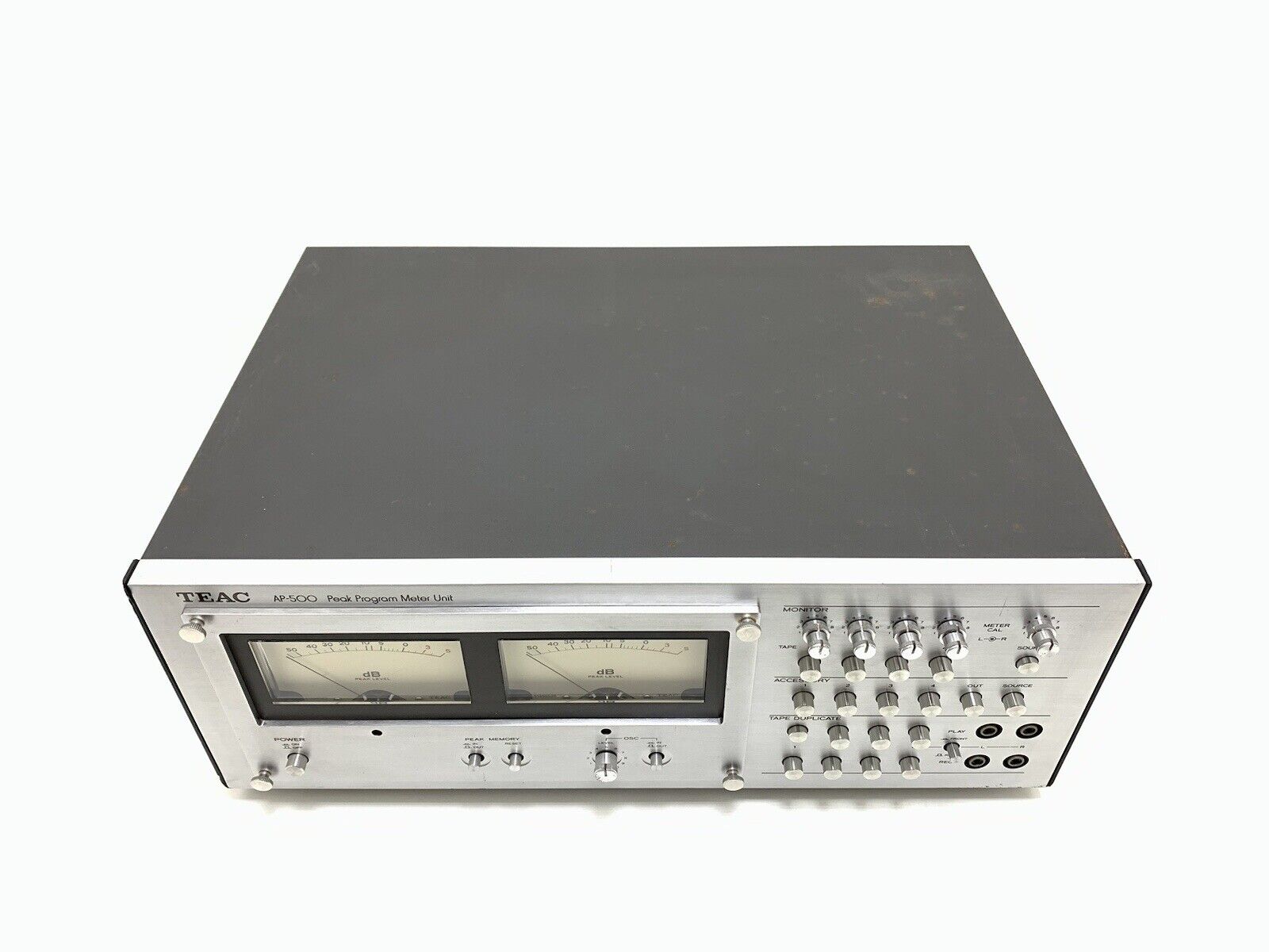 TEAC AP-500 Very RARE Peak Program Meter Unit Vintage 1977 Hi End WORK Good Look