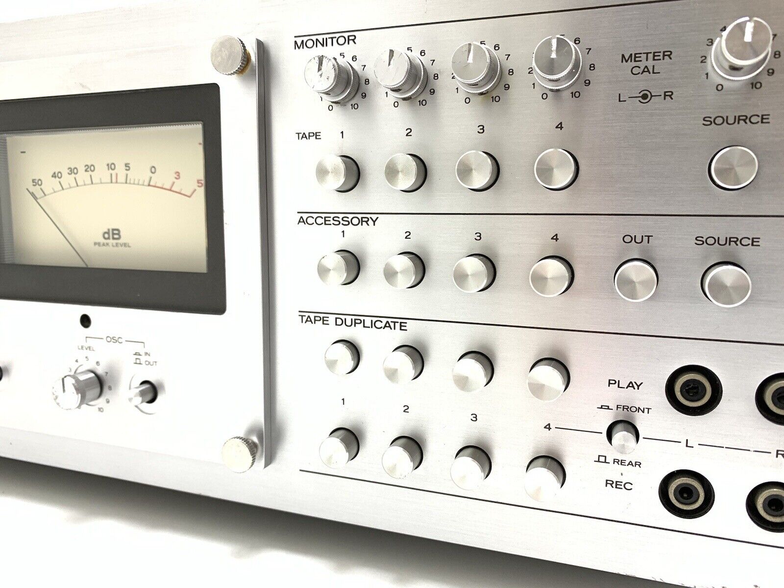 TEAC AP-500 Very RARE Peak Program Meter Unit Vintage 1977 Hi End WORK Good Look