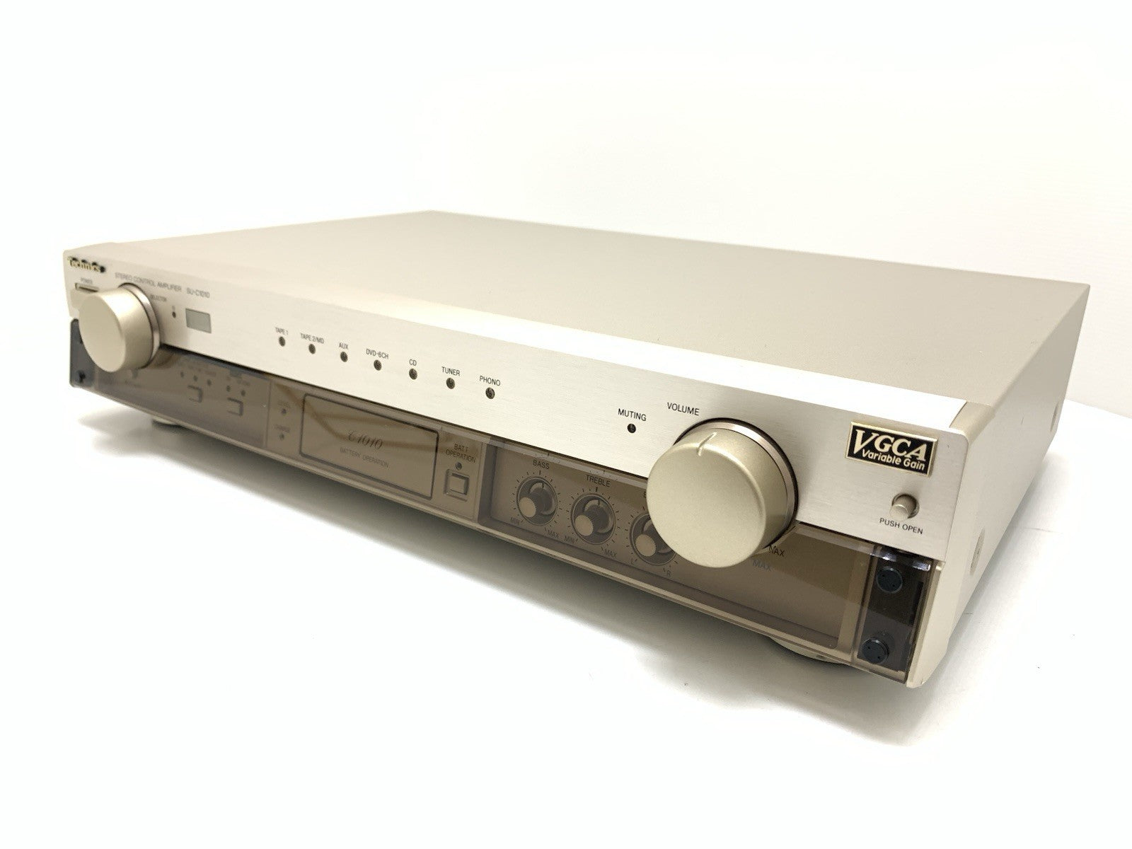 TECHNICS SU C1010 Stereo Control Pre Amplifier Vintage 1999 HiEnd Work Good Look