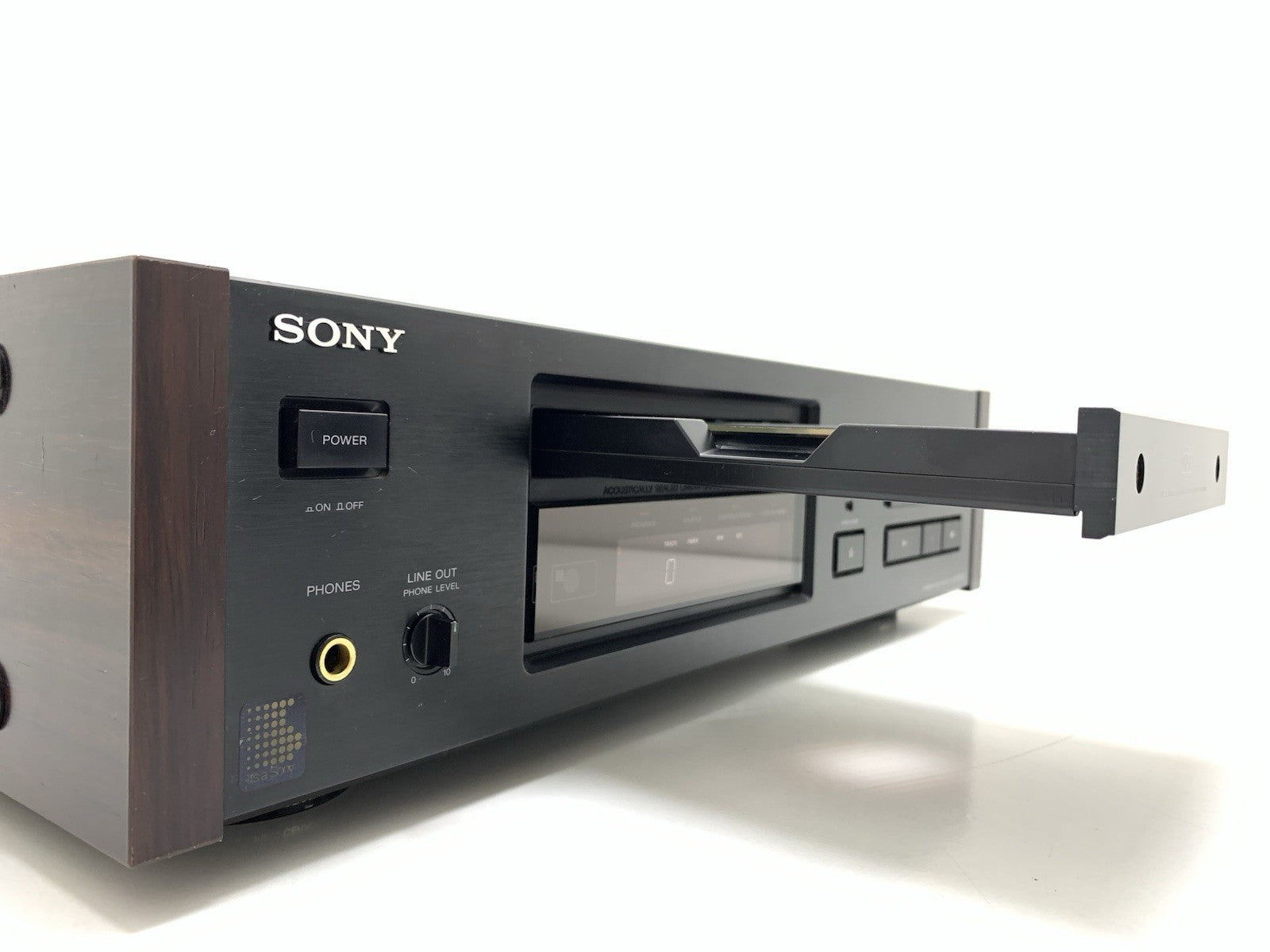 Sony CDP-X7ESD ES CD Player High End Dual PCM58P-S Remote Control WORK Good Look