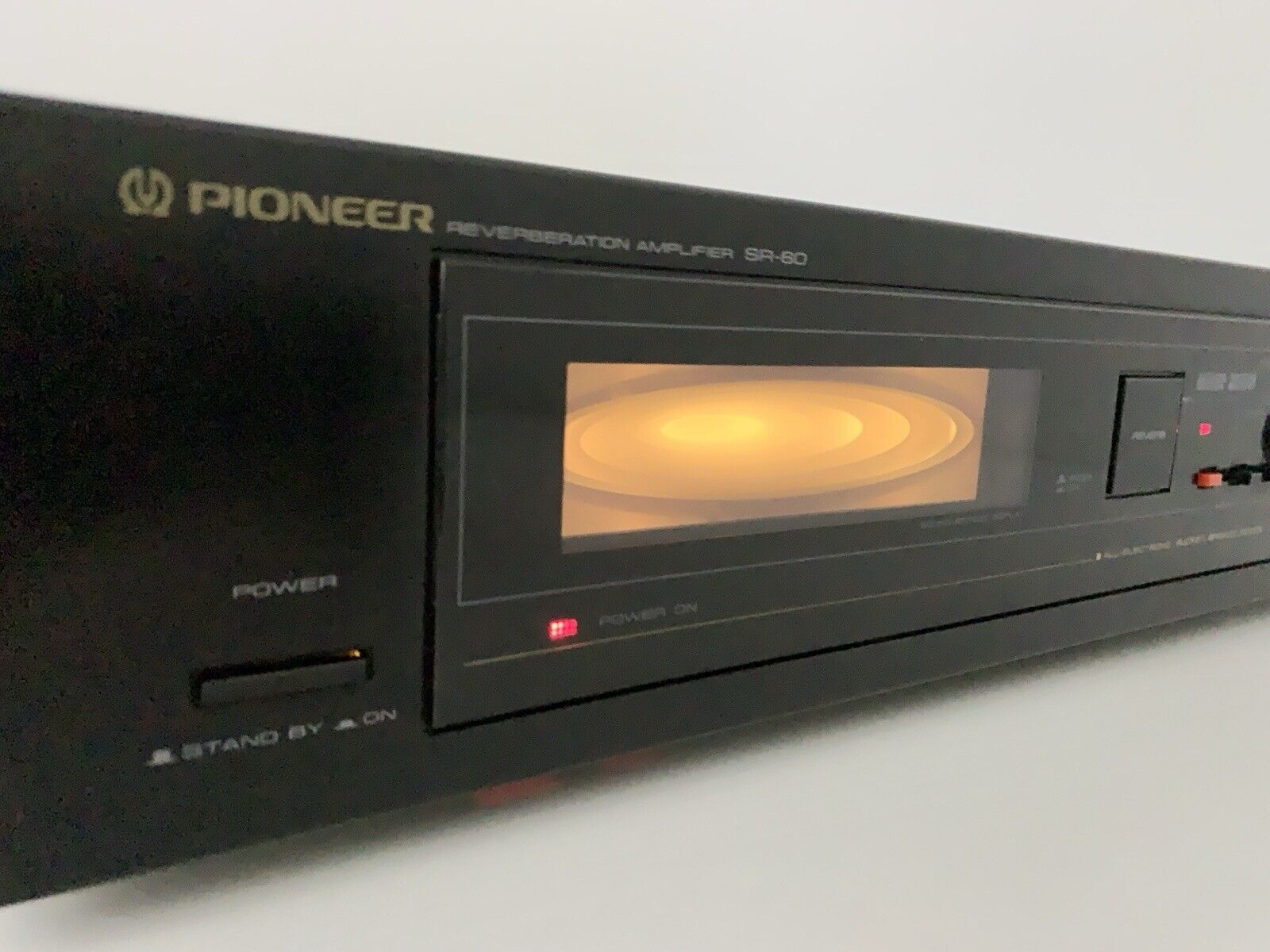 PIONEER Stereo REVERBERATION AMPLIFIER SR-60 Vintage 1984 Work PERFECT Good Look