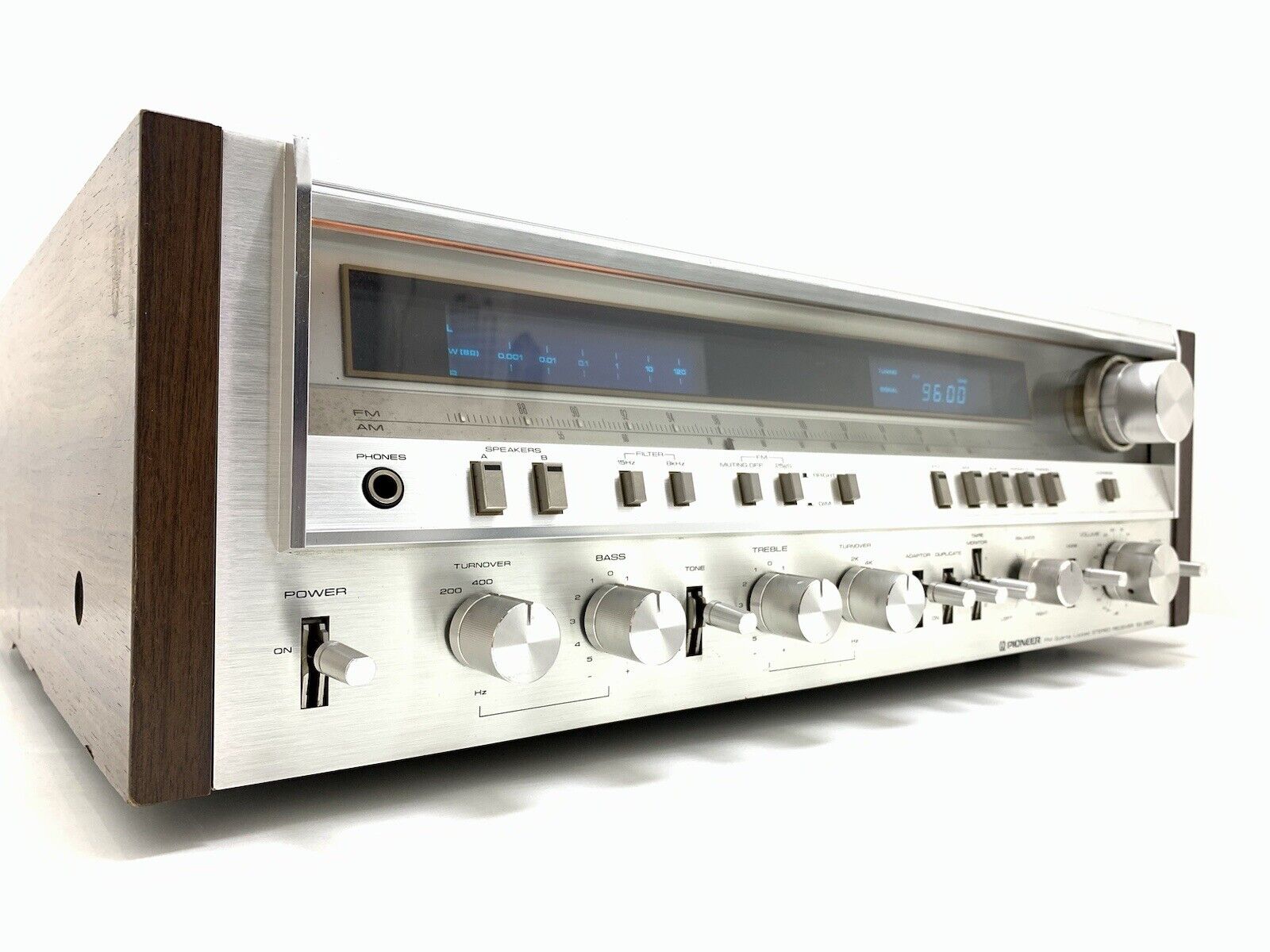 PIONEER SX 3900 Stereo Receiver 120 + 120 Watts RMS Vintage 1980 WORK Good Look