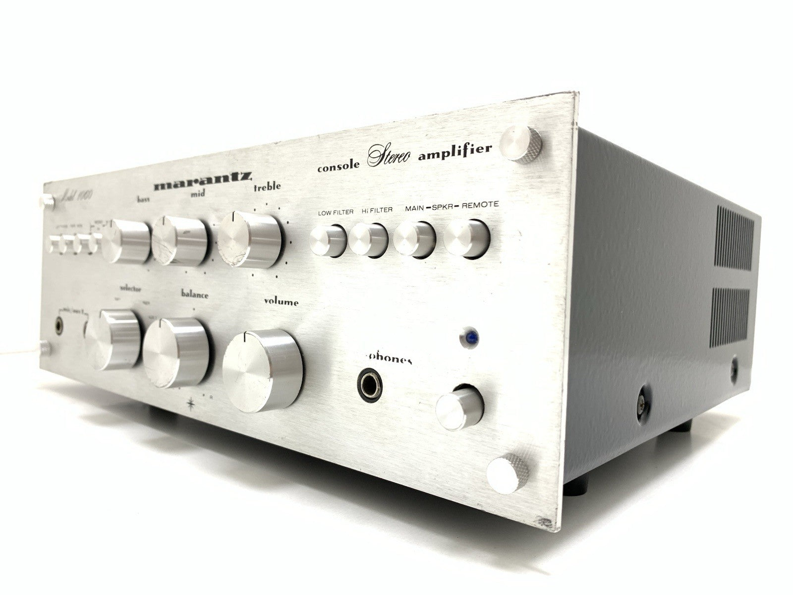 MARANTZ 1060 Stereo Integrated Amplifier 30+30 W RMS Vintage 1971 WORK Good Look