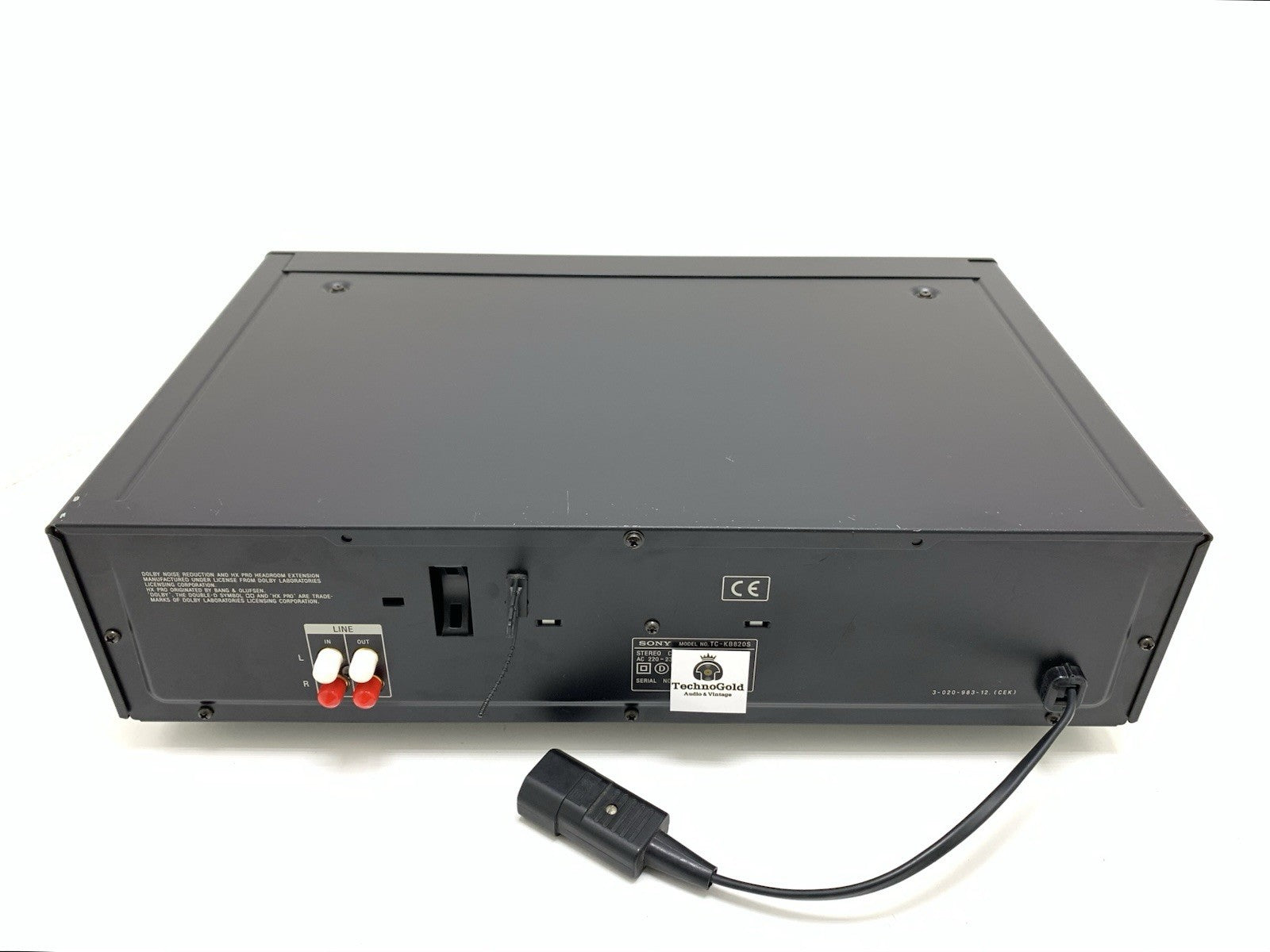 Sony TC KB820S QS Dolby S Audiophile Tape Deck Cassette High End WORK Good Look