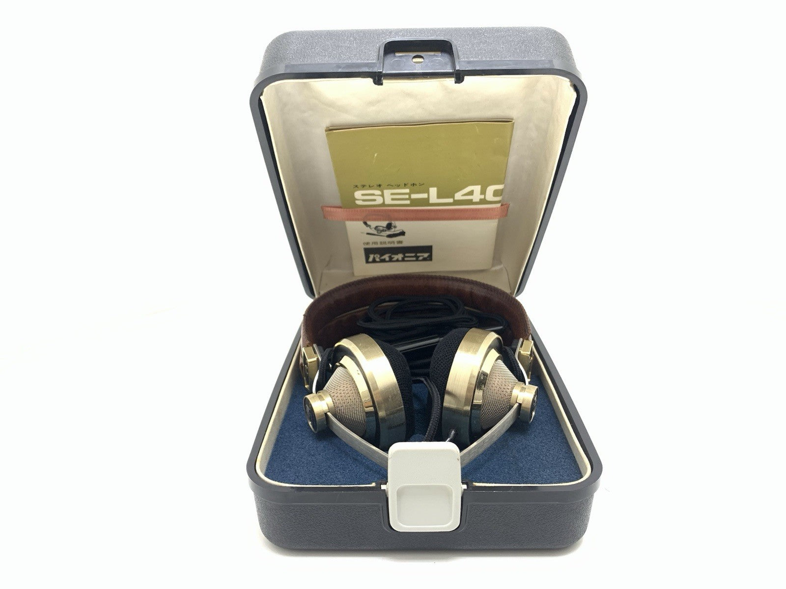 PIONEER SE-L40 Rare Headphones Original Box Vintage 1972 Good Look Work Perfect