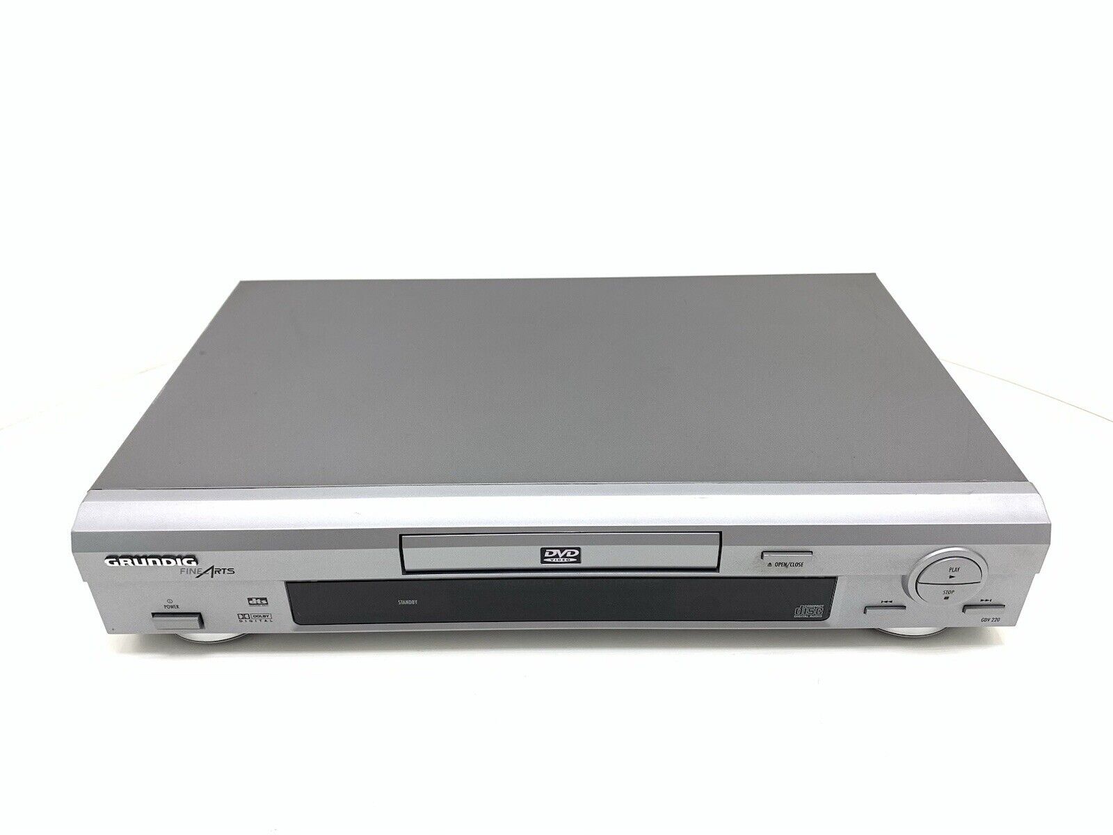 GRUNDIG GDV 220 DVD CD/CD-RW/Video CD/MP3 MULTI REGION Vintage Remote Good Look