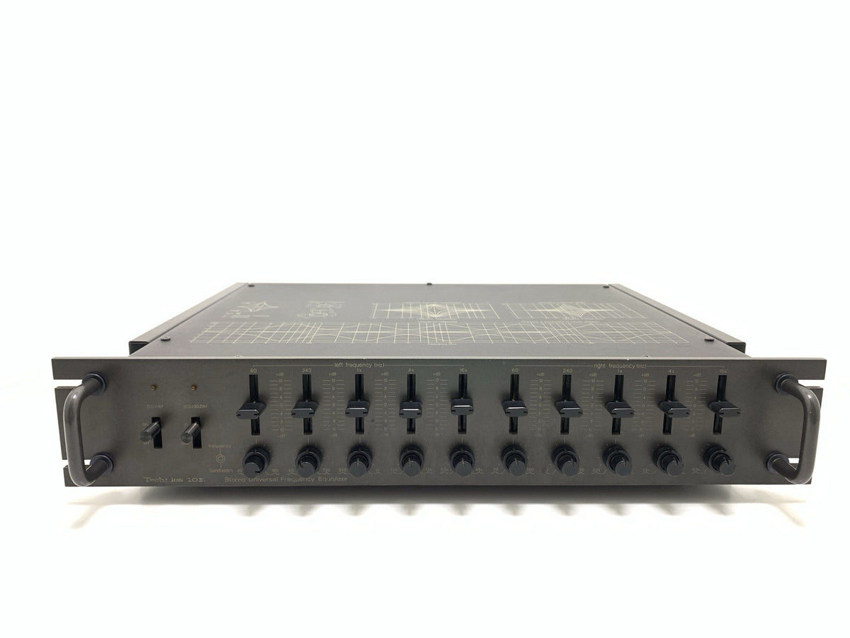 TECHNICS SH 9010E Stereo Parametric Equalizer 5 Bands Vintage Work Good Look