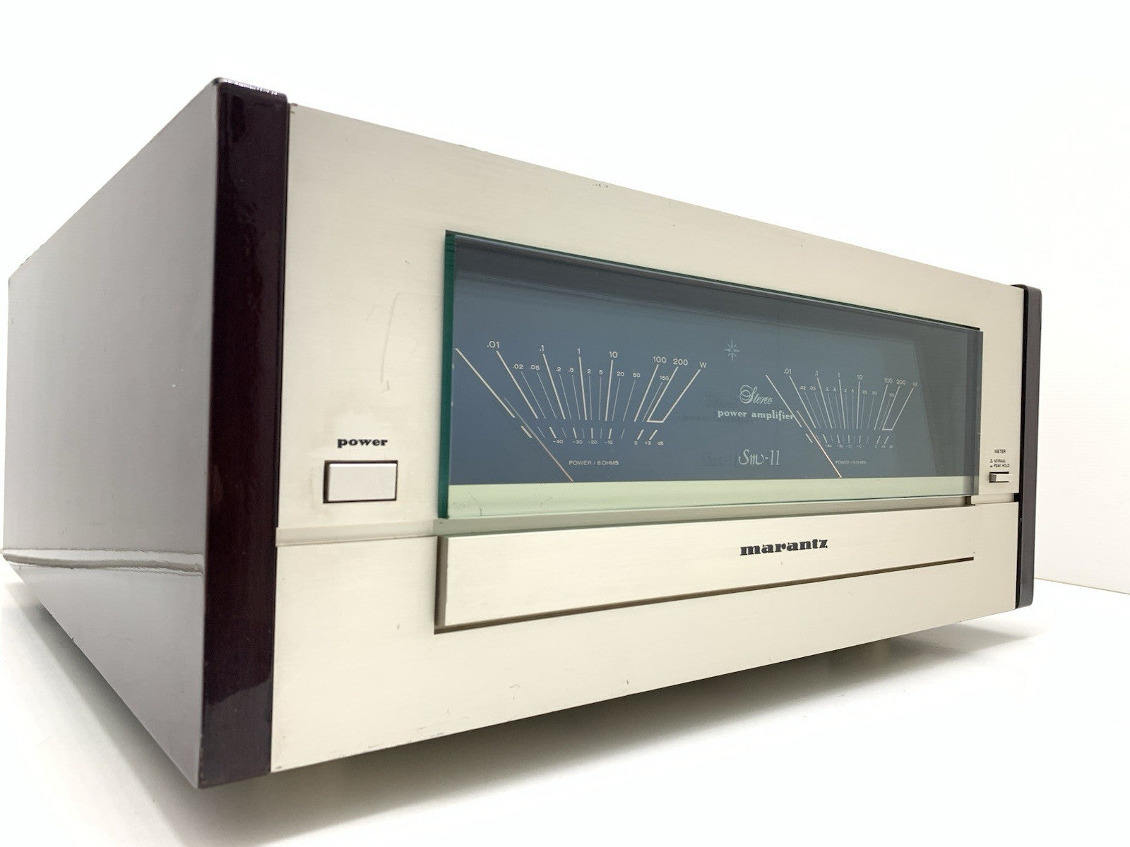 MARANTZ SM 11 Stereo Power Amplifier Vintage 1984 Hi End 200+200 W RMS Good Look