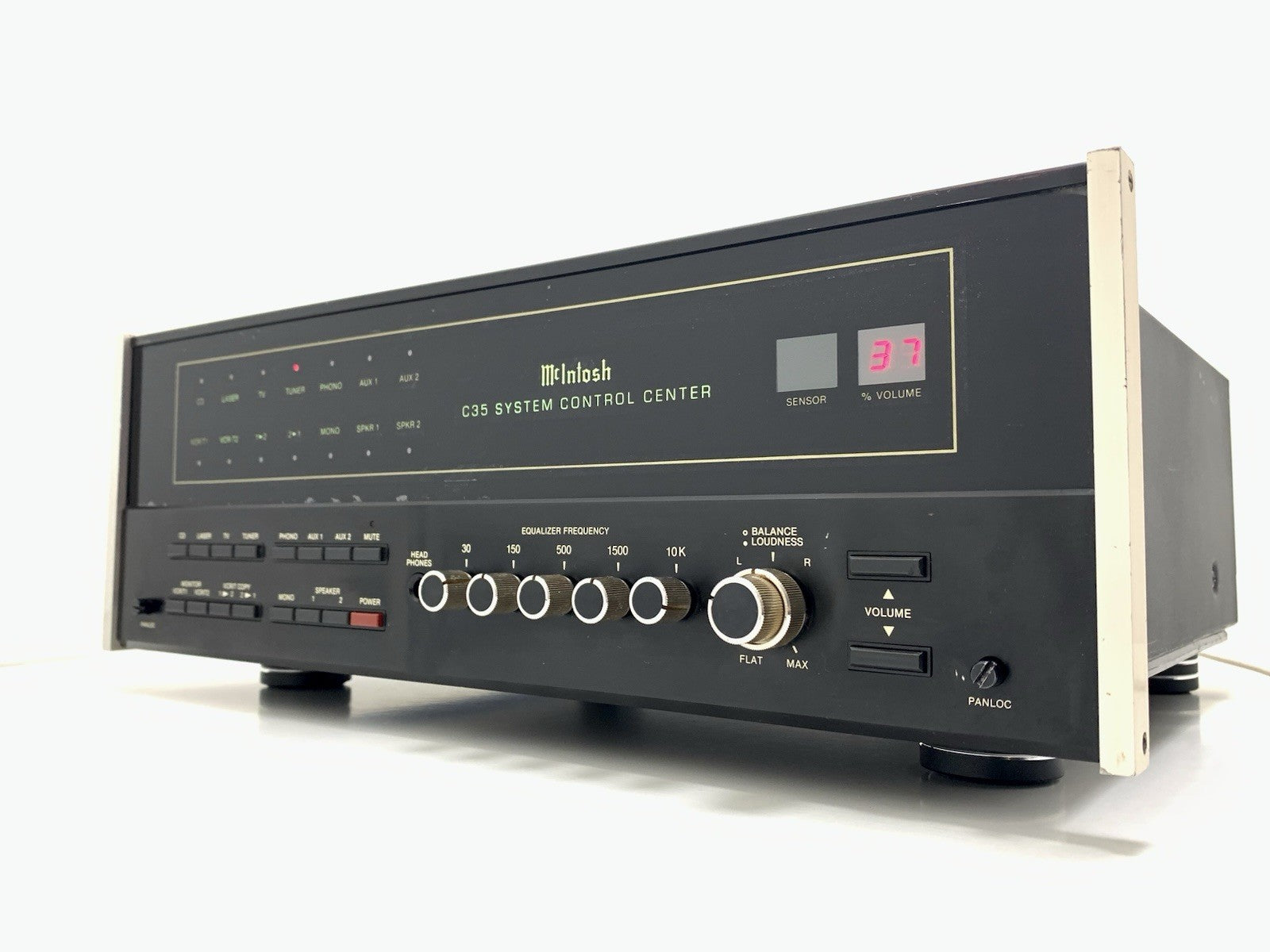 McINTOSH C 35 System Control Center Stereo Pre Amplifier Vintage WORK Good Look