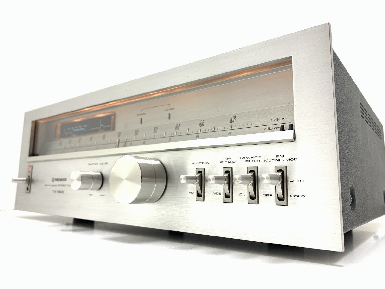 PIONEER TX 7800 AM/FM Stereo Analogue Tuner BlueLine Vintage 1979 WORK Good Look